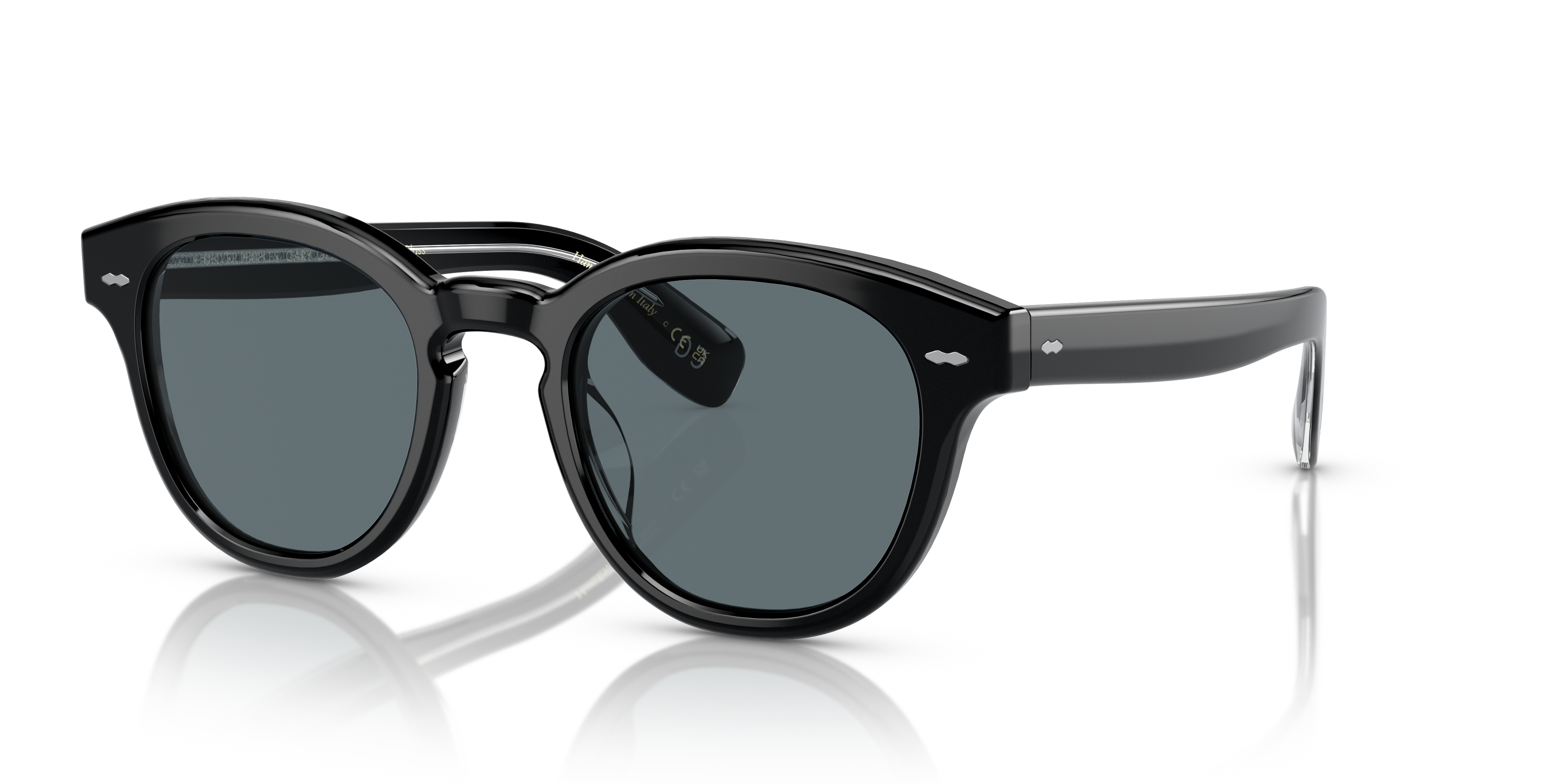 Oliver Peoples Cary Grant Sun with Black frame and Blue Polar