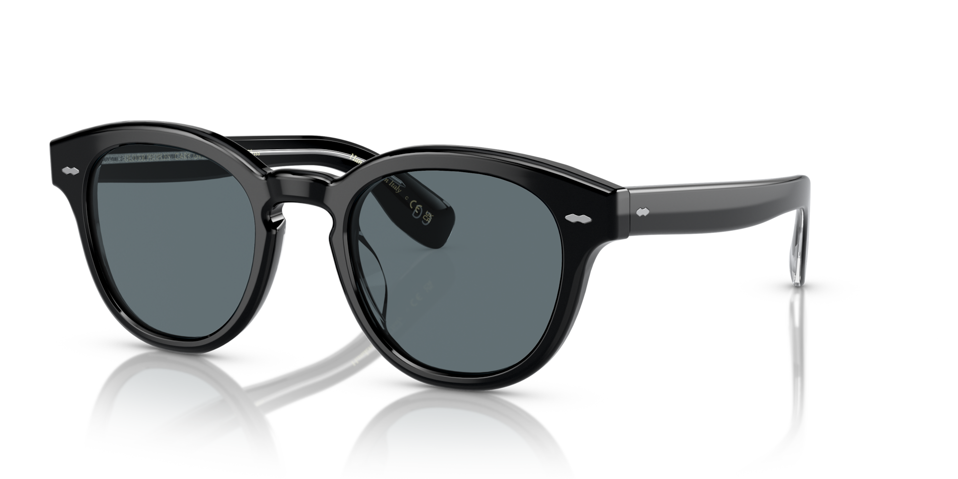 Oliver Peoples Cary Grant Sun with Black frame and Blue Polarized Oliver Peoples Cary Grant Sun with Black frame and Blue Polarized