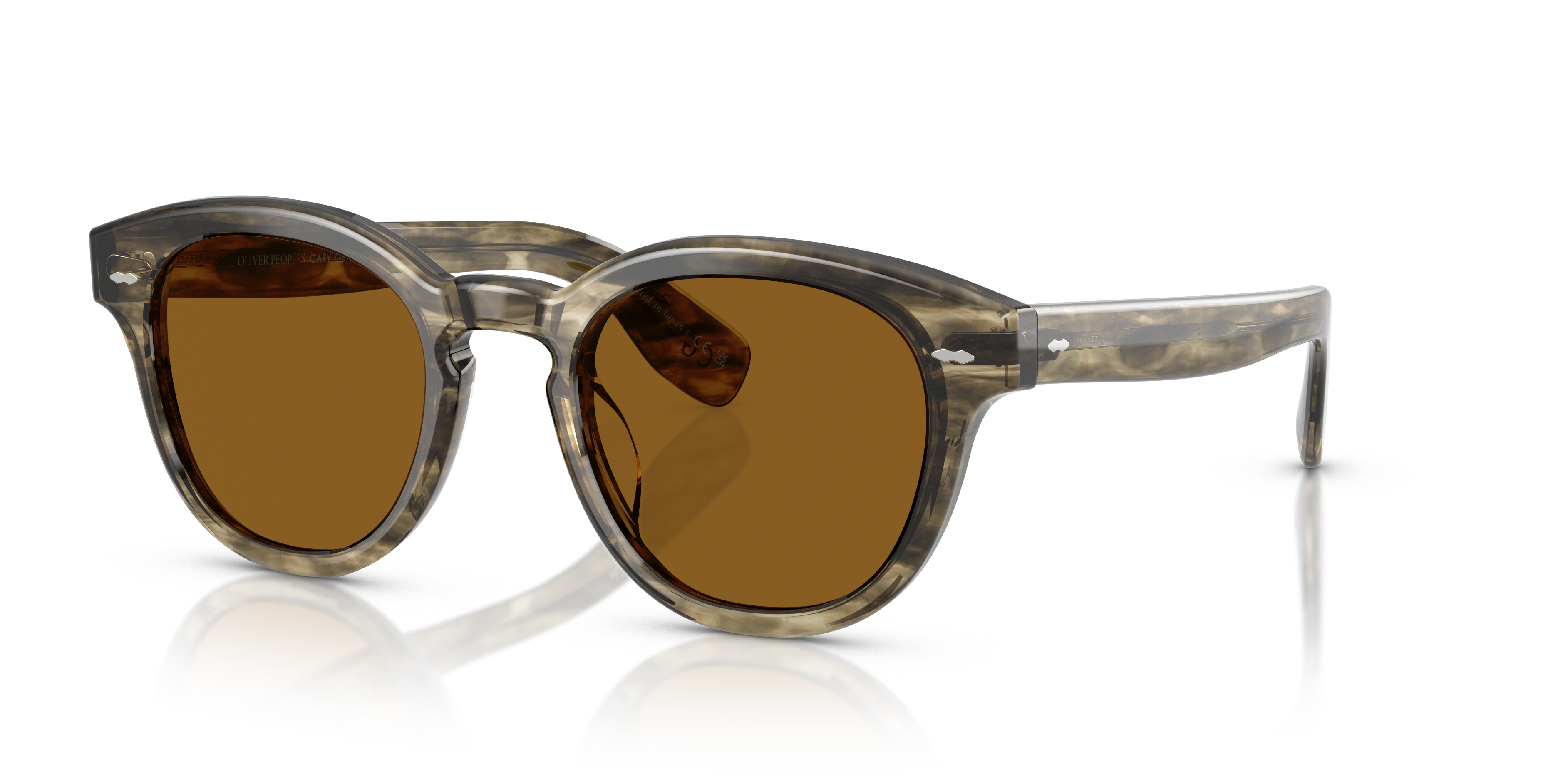 Oliver Peoples Cary Grant Sun Exclusive with Soft Olive Bark frame