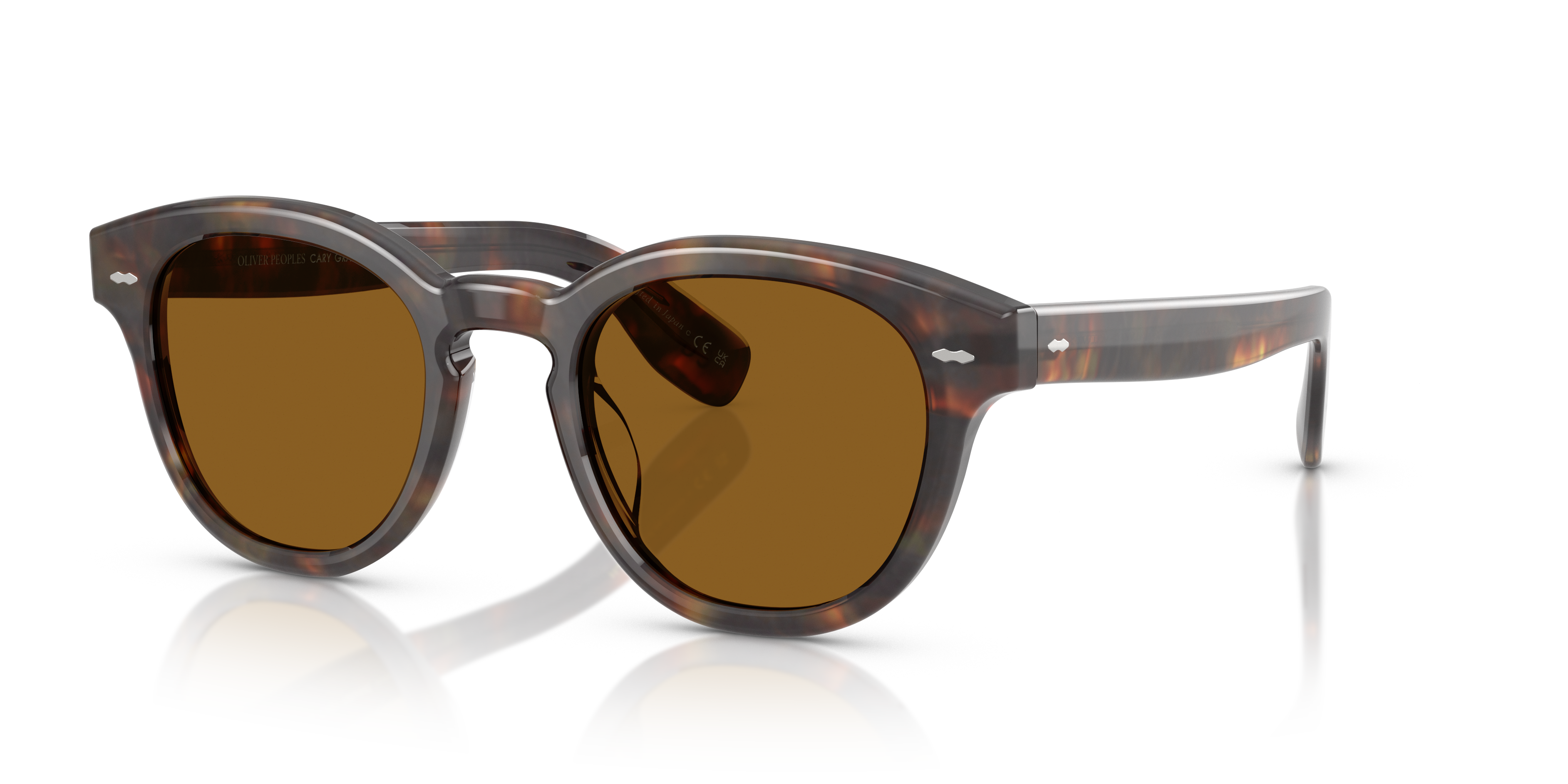 Oliver Peoples Cary Grant Sun with DTB frame and True Brown lenses