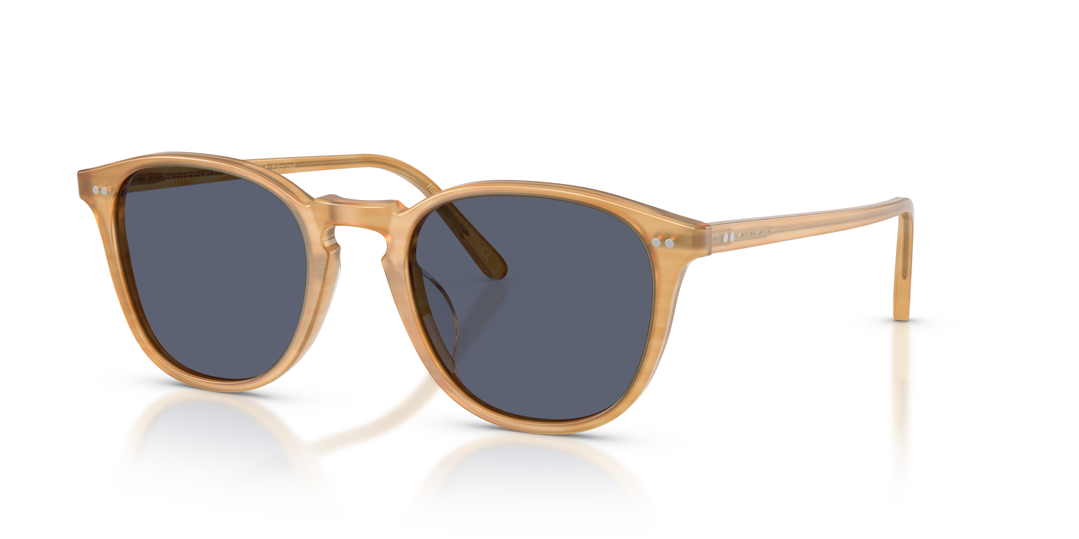 Oliver Peoples Forman L.A Exclusive with Semi-Matte Goldwood frame