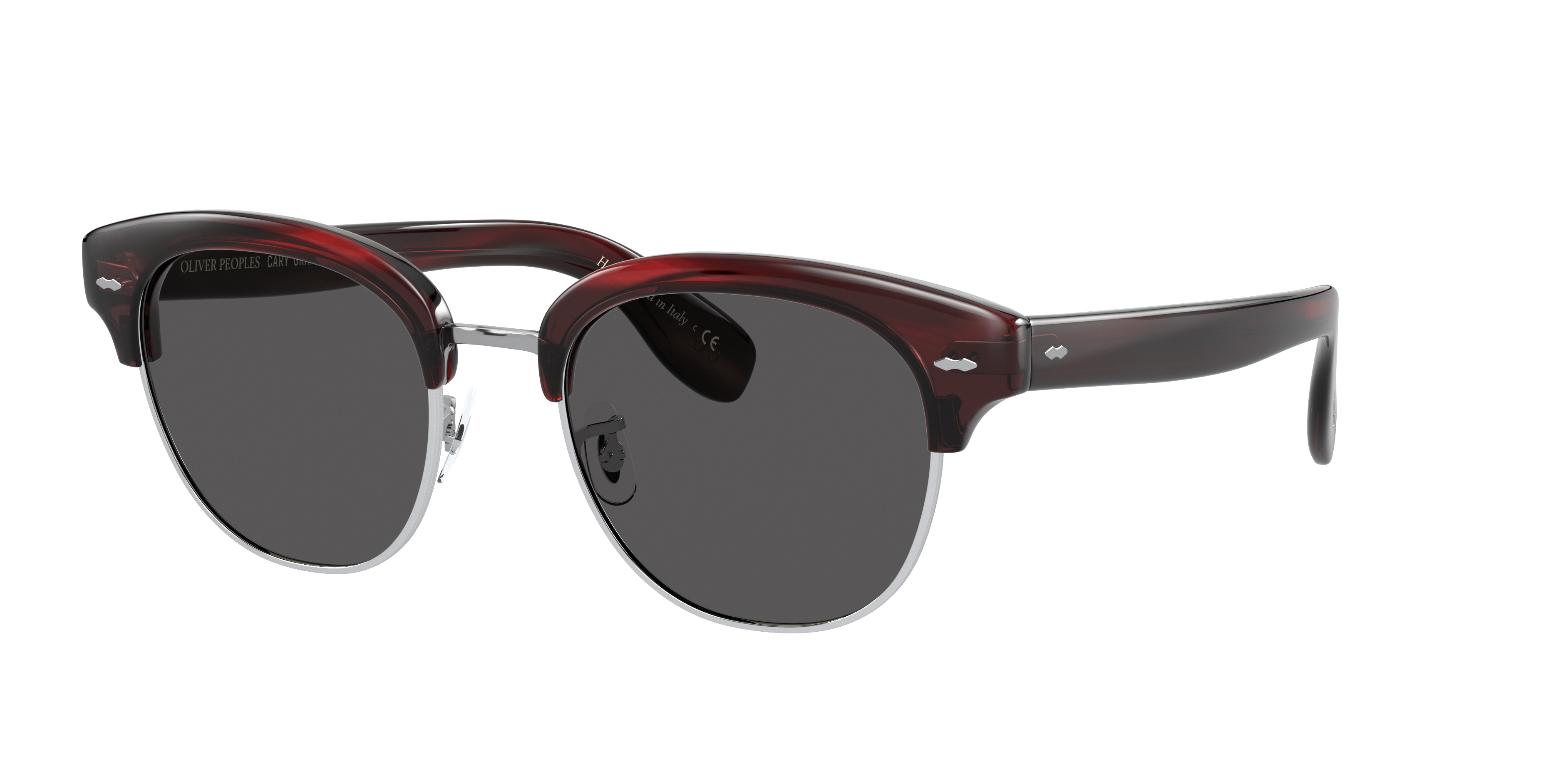 Oliver Peoples Cary Grant 2 Sun with Bordeaux Bark frame and