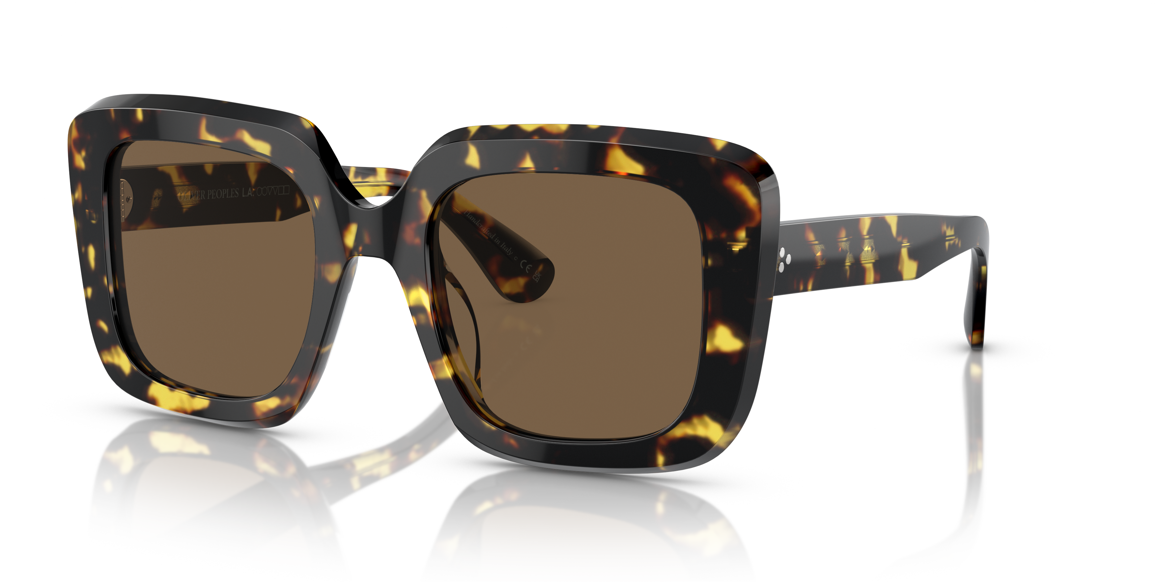 Oliver Peoples Franca with Vintage Dtb frame and Brown lenses