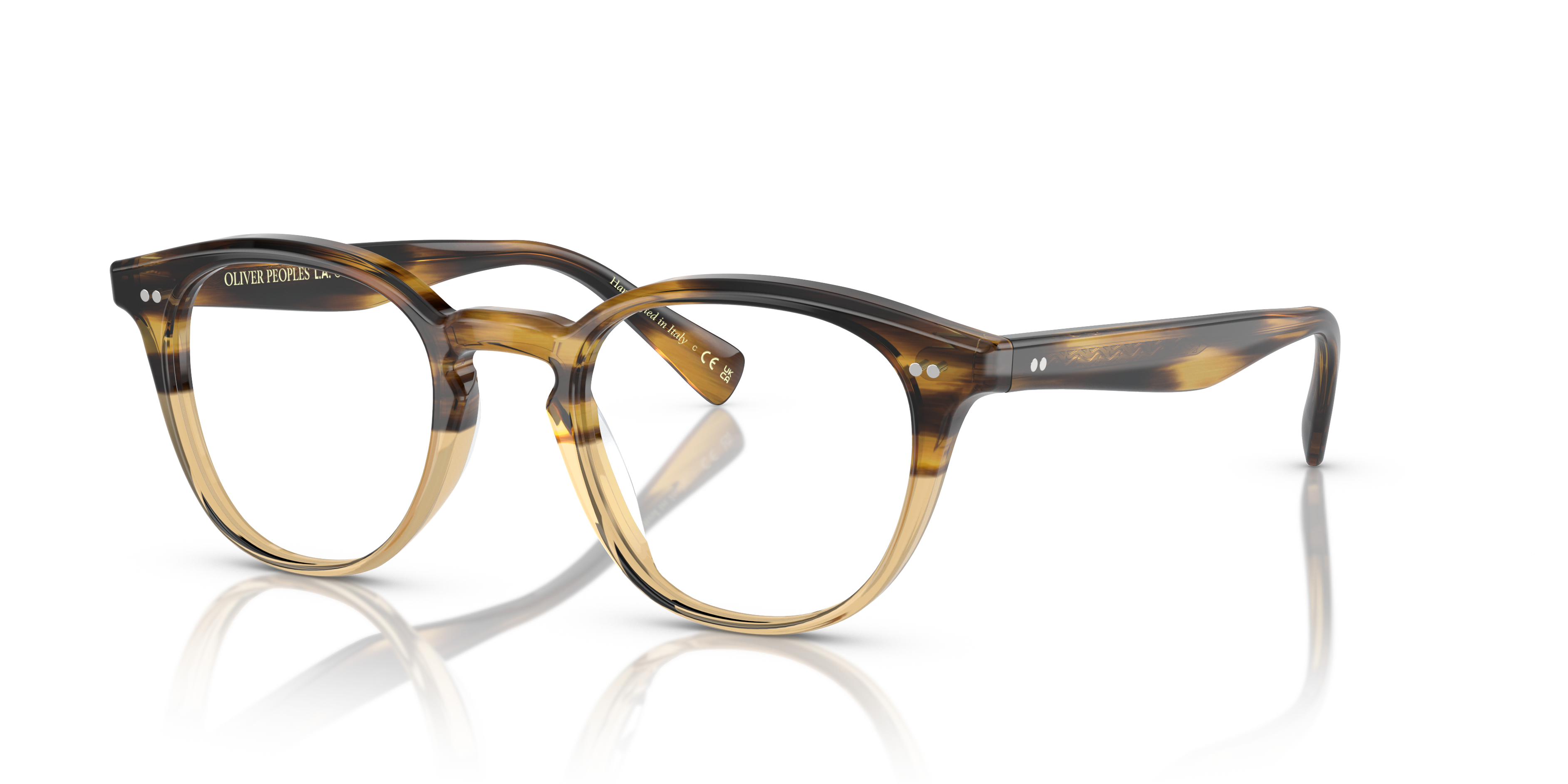Oliver Peoples Desmon with Canarywood Gradient frame | Oliver