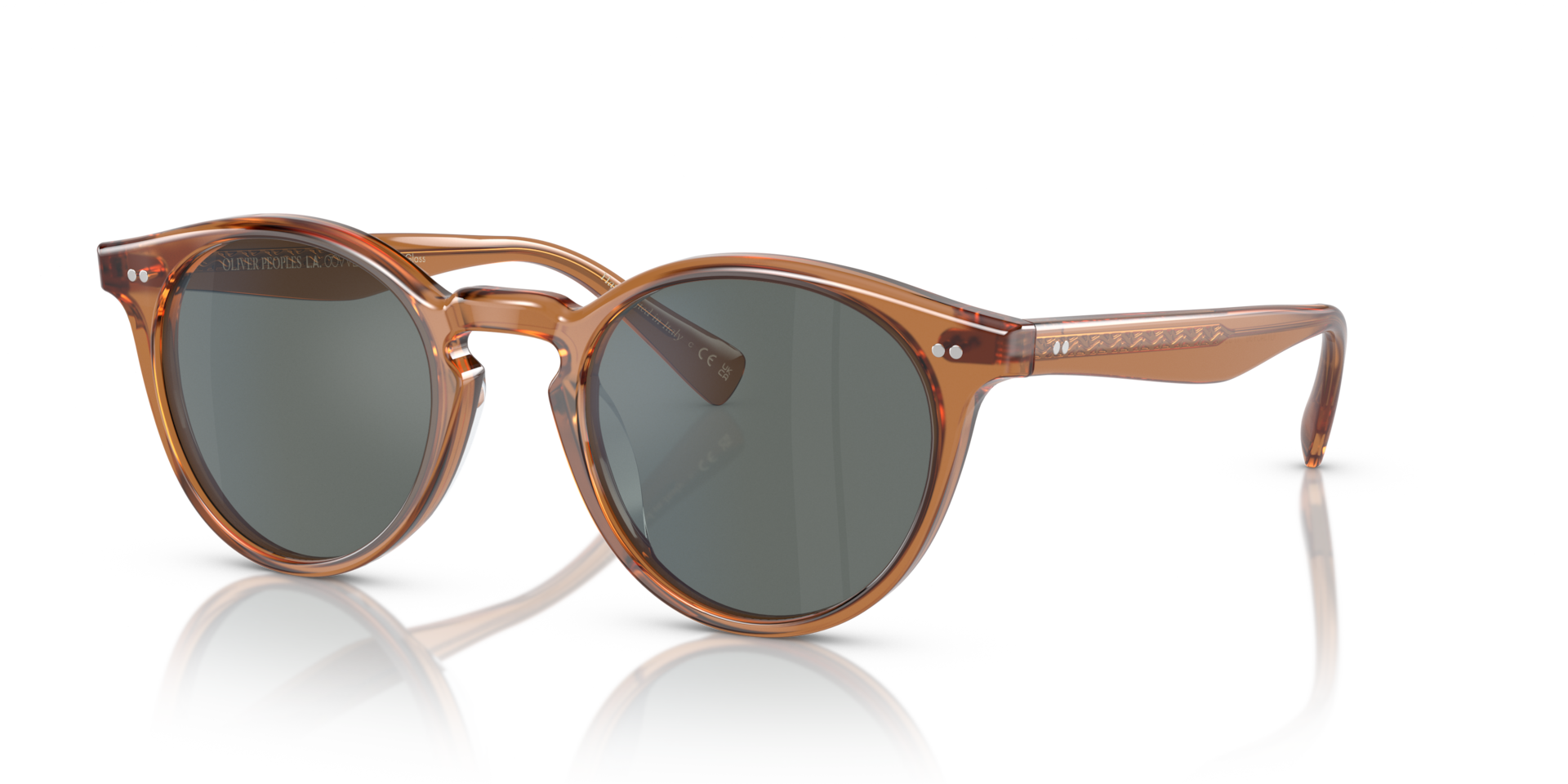 小物 OLIVER PEOPLES Romare Sun OV5459SU Oliver Peoples Romare Sun with Espresso frame and Regal Blue