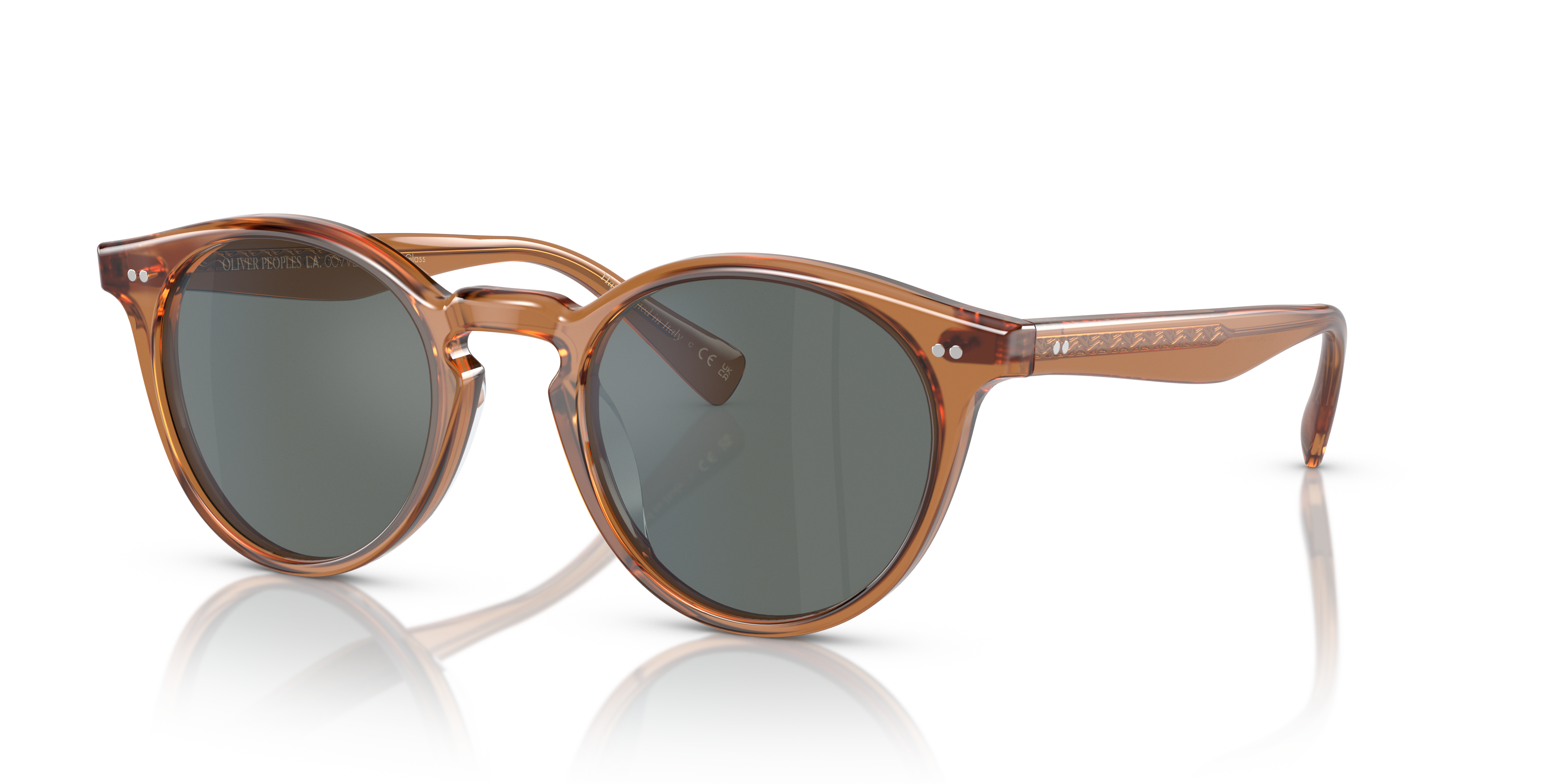 Oliver Peoples Romare Sun with Espresso frame and Regal Blue Oliver Peoples Romare Sun with Espresso frame and Regal Blue