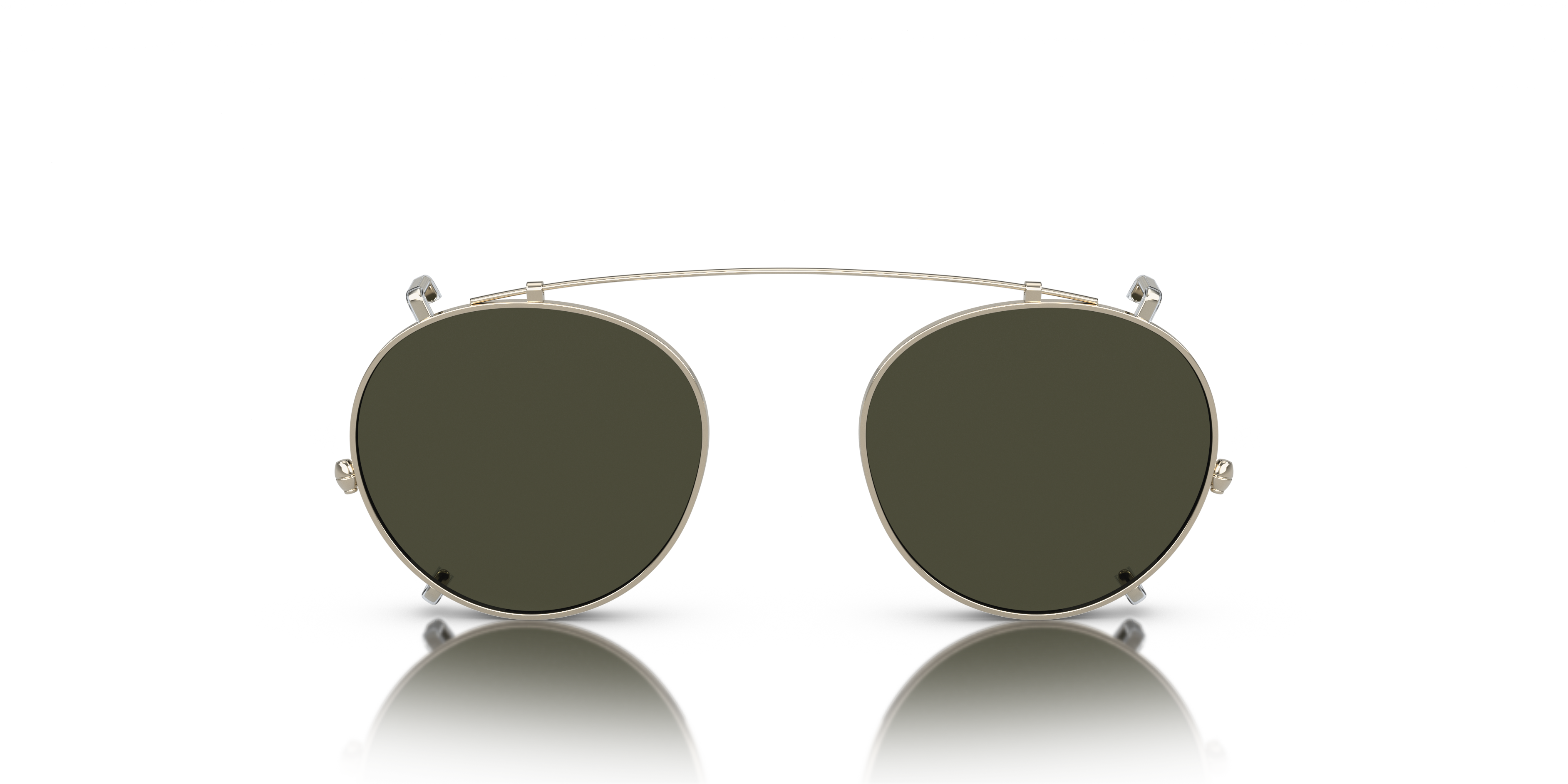 Oliver Peoples OP-13 Clip with Gold frame and G-15 lenses | Oliver