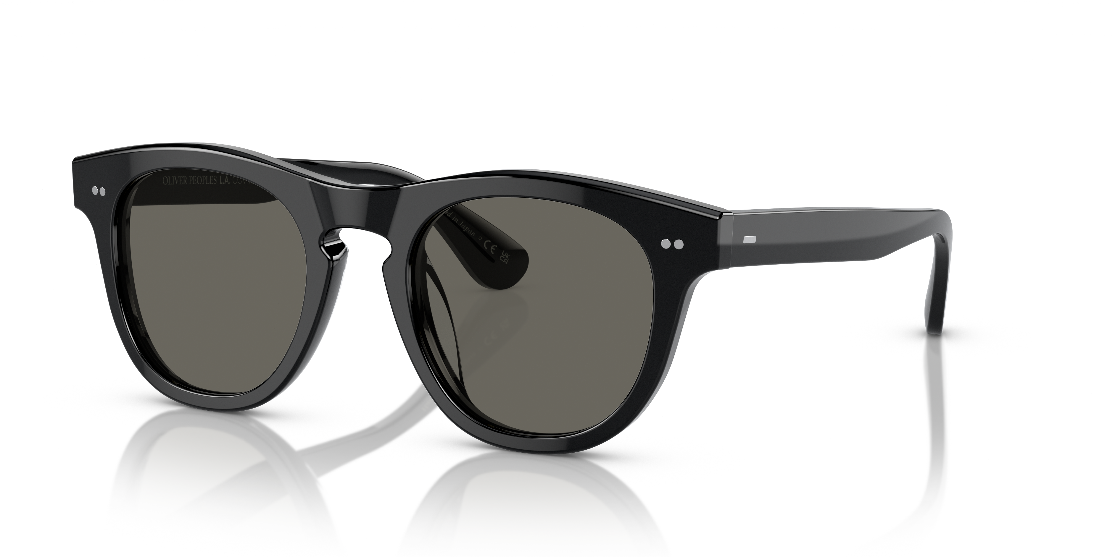 Oliver Peoples Rorke with Black frame and Carbon Grey lenses