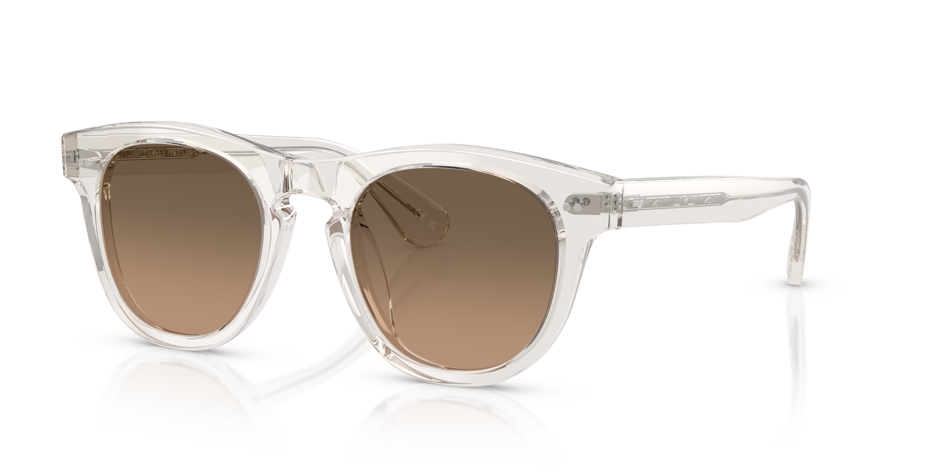 Oliver Peoples Rorke with Gravel frame and Sandstone Gradient