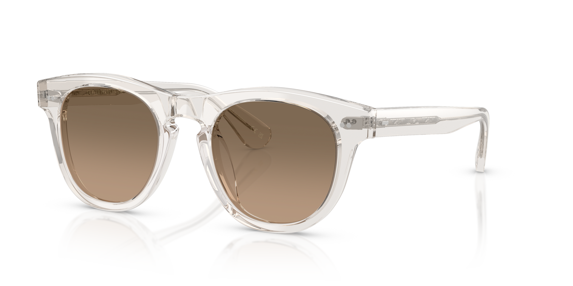 Oliver Peoples Rorke with Gravel frame and Sandstone Gradient