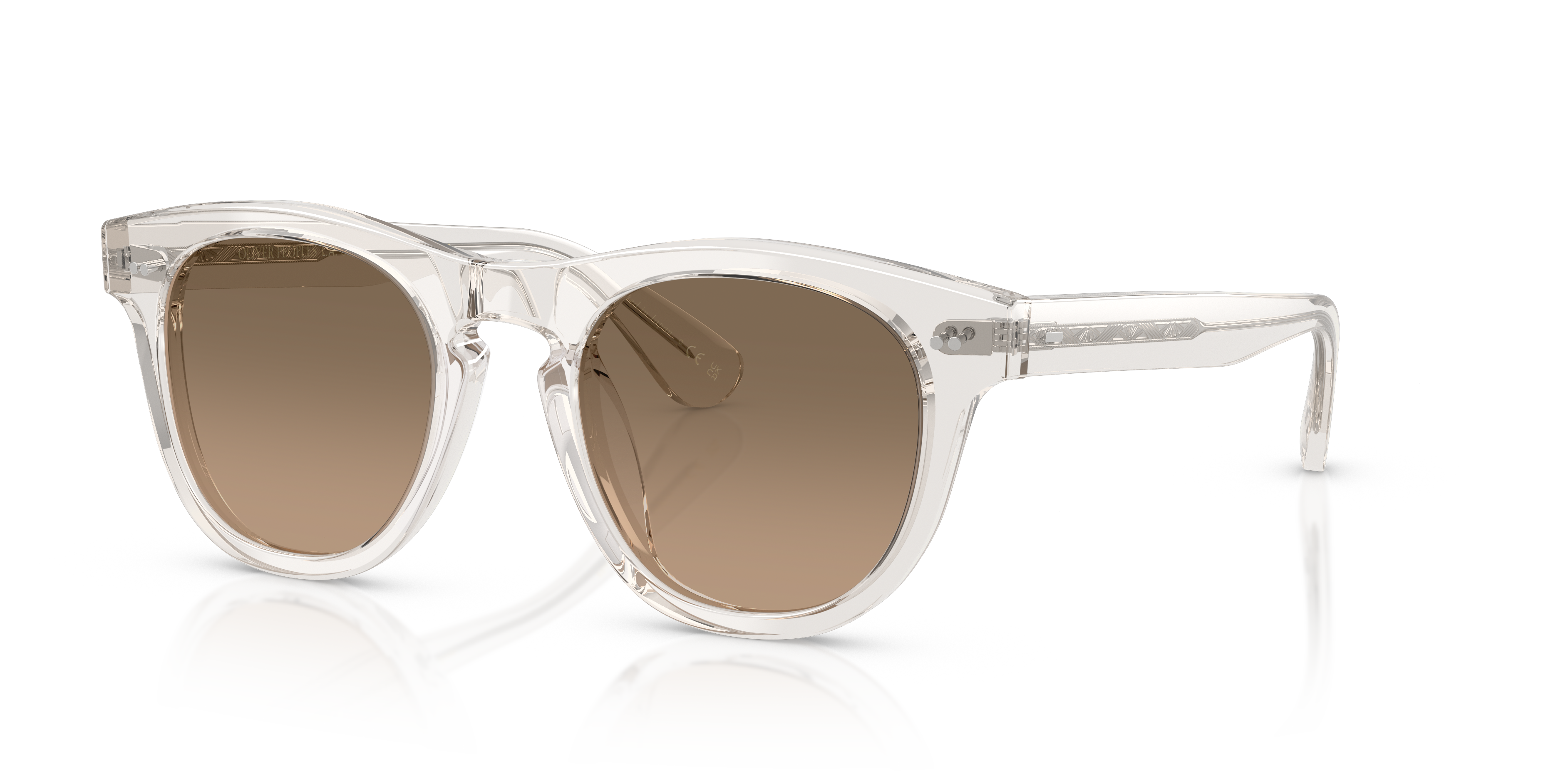 Oliver Peoples Rorke with Gravel frame and Sandstone Gradient