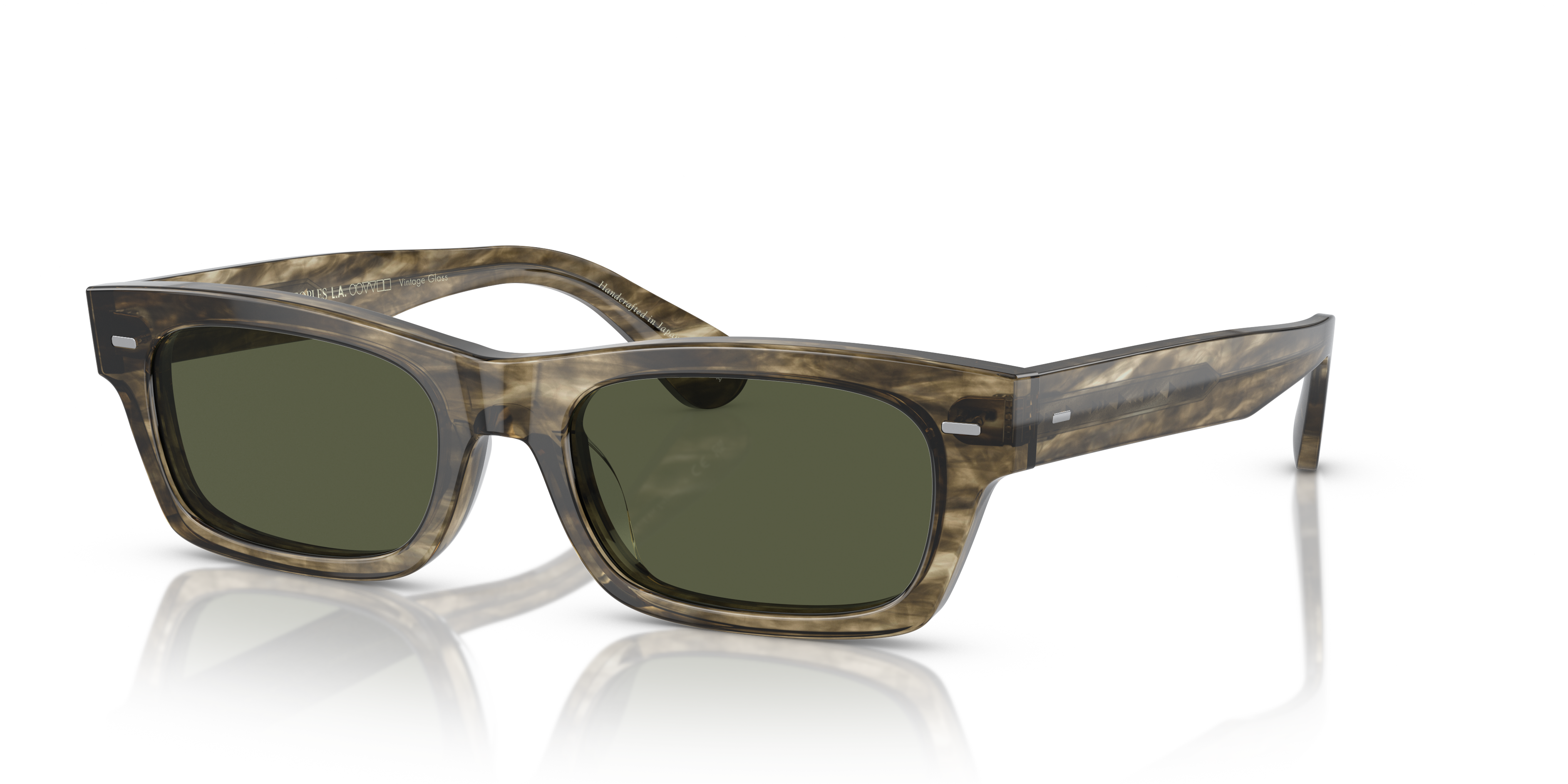 Oliver Peoples Davri with Soft Olive Bark frame and G-15 lenses
