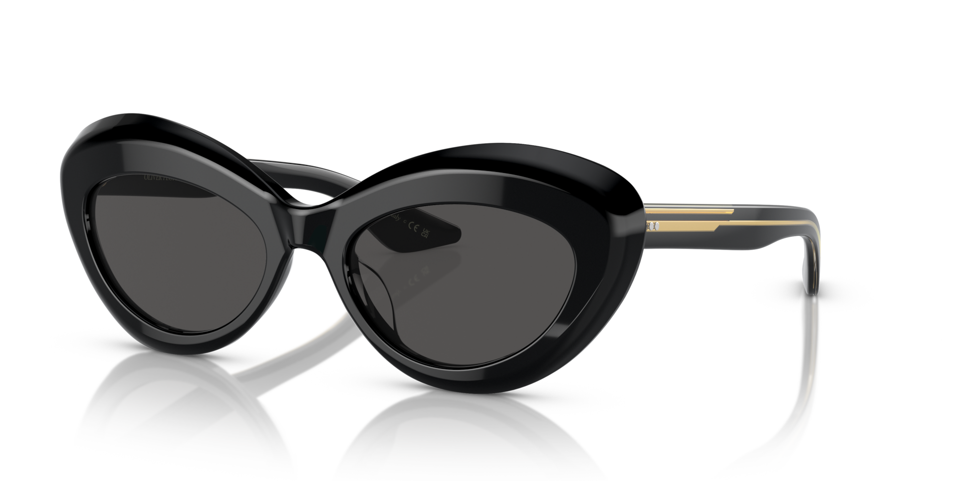 ザイオン Oliver Peoples 1968C with Black frame and Grey lenses | Oliver