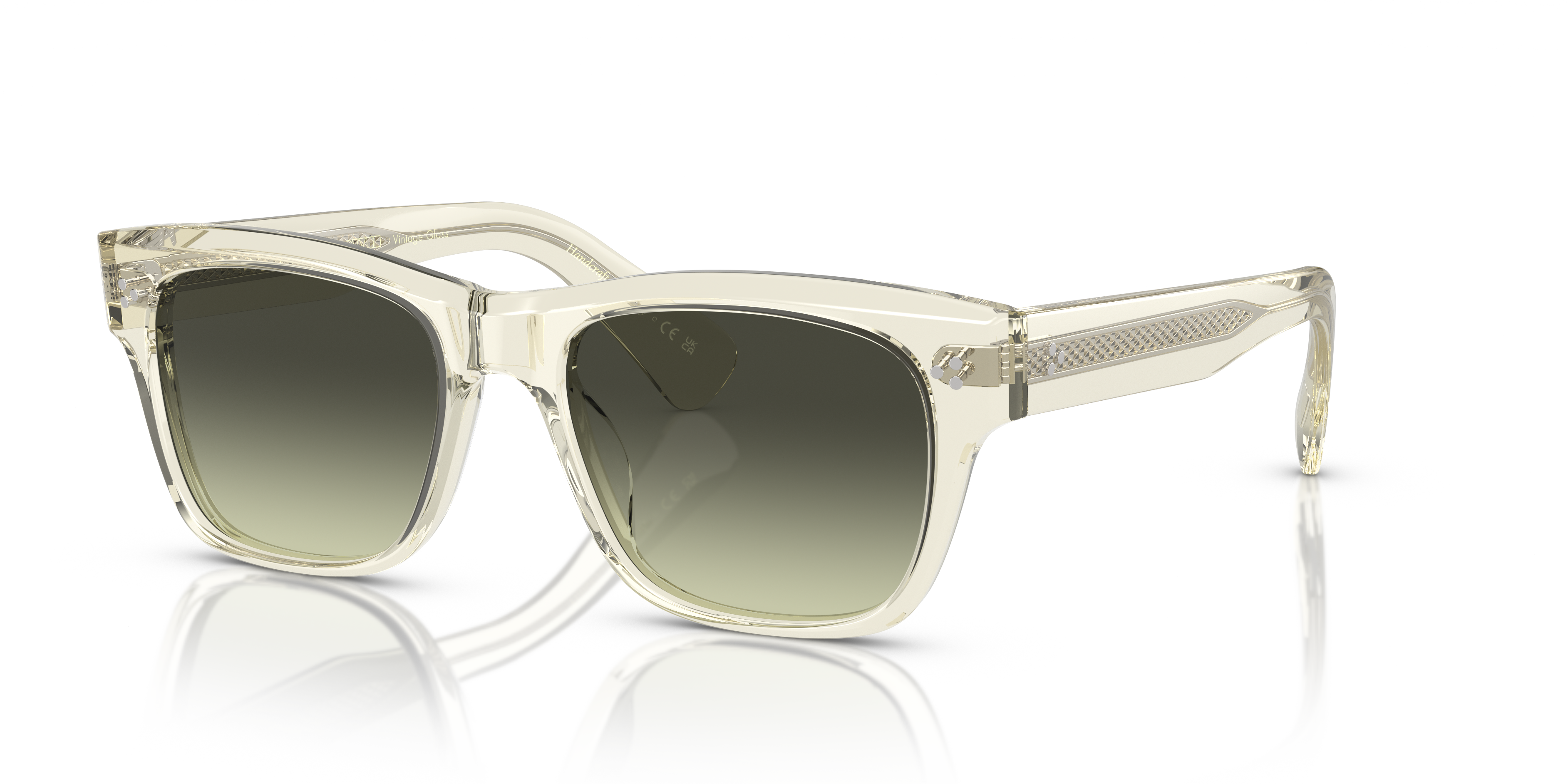 Oliver Peoples Birell Sun with Pale Citrine frame and G-15