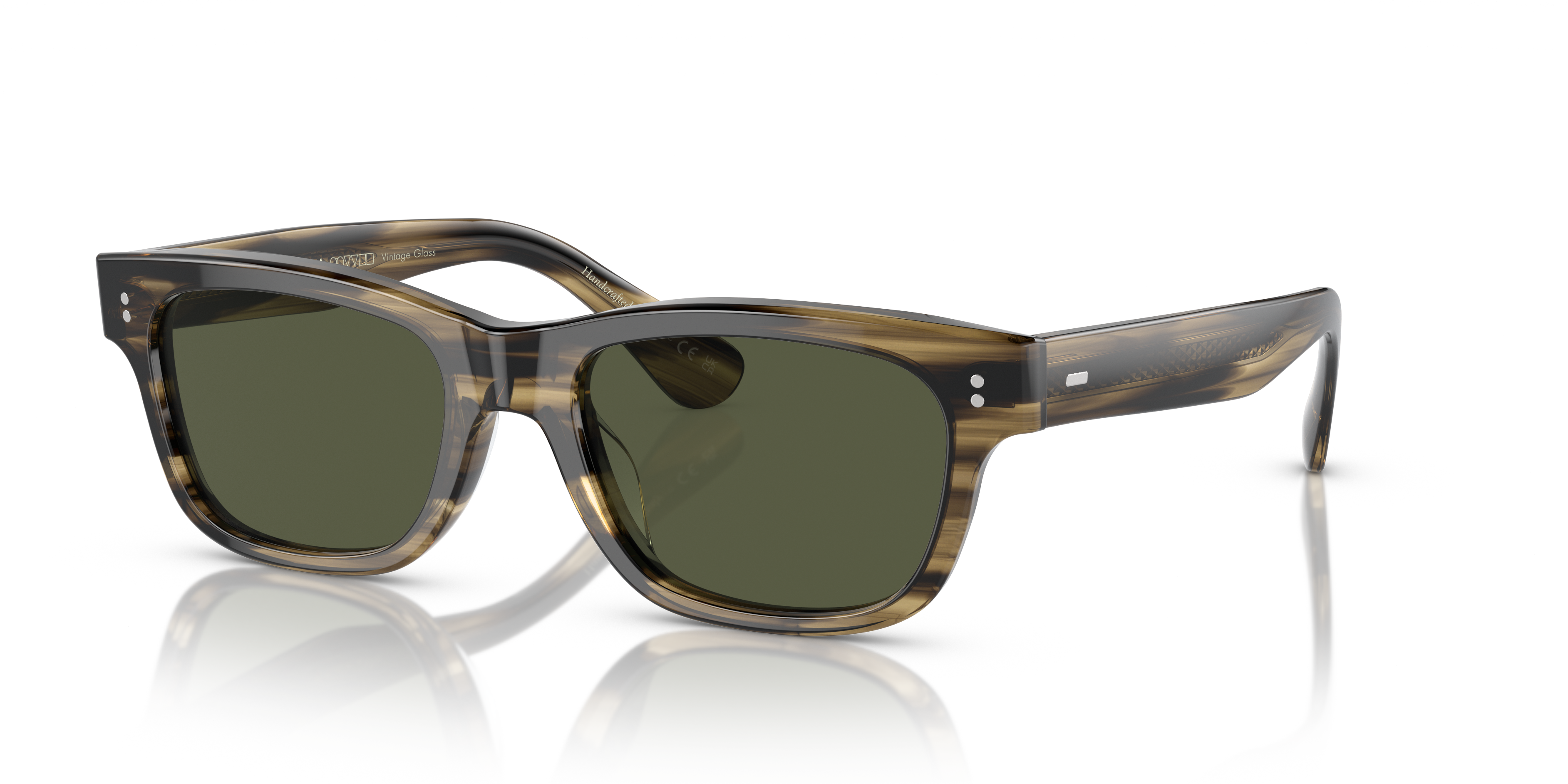 Oliver Peoples Rosson Sun with Olive Smoke frame and G-15 lenses