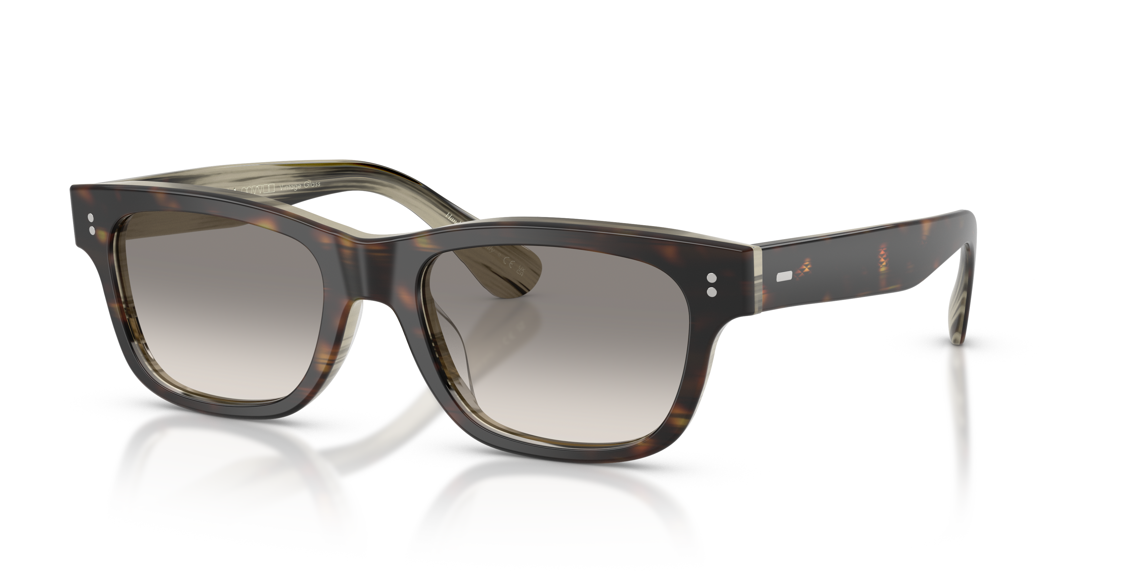 Oliver Peoples Rosson Sun Exclusive with 362/Horn frame and Shale