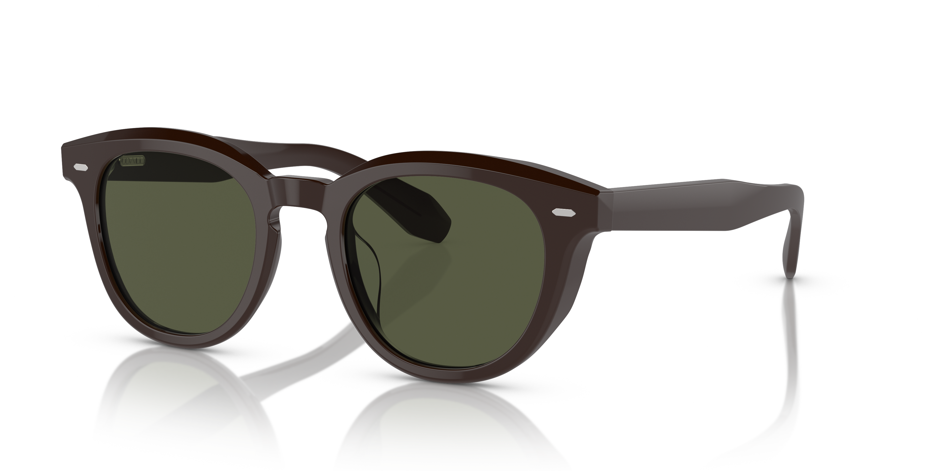Oliver Peoples N.05 Sun with Kuri Brown frame and G-15 lenses