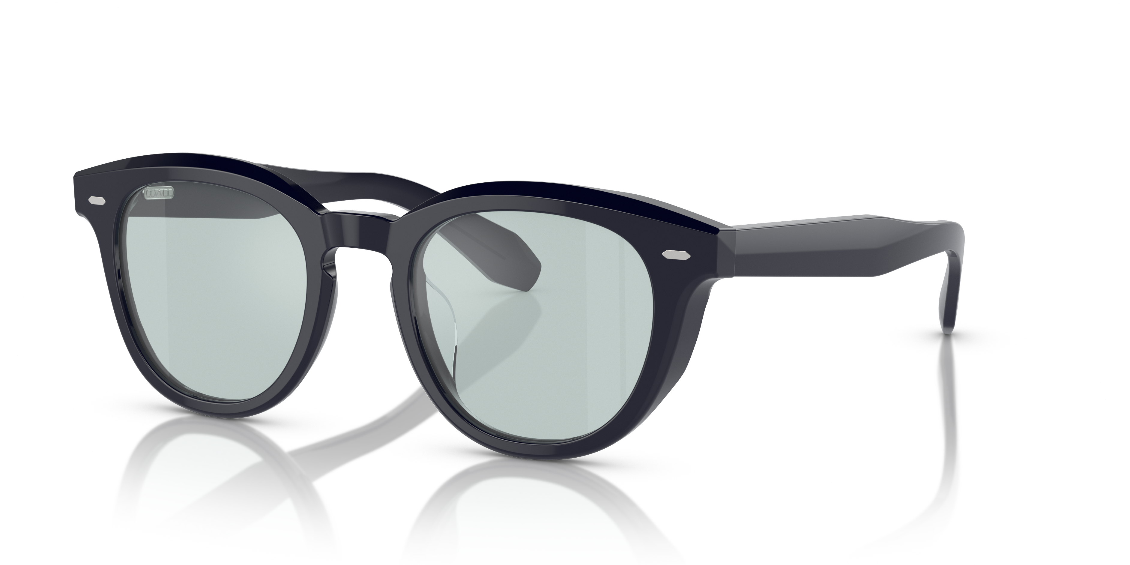 Oliver Peoples N.05 with Hanada Indigo frame | Oliver Peoples® US