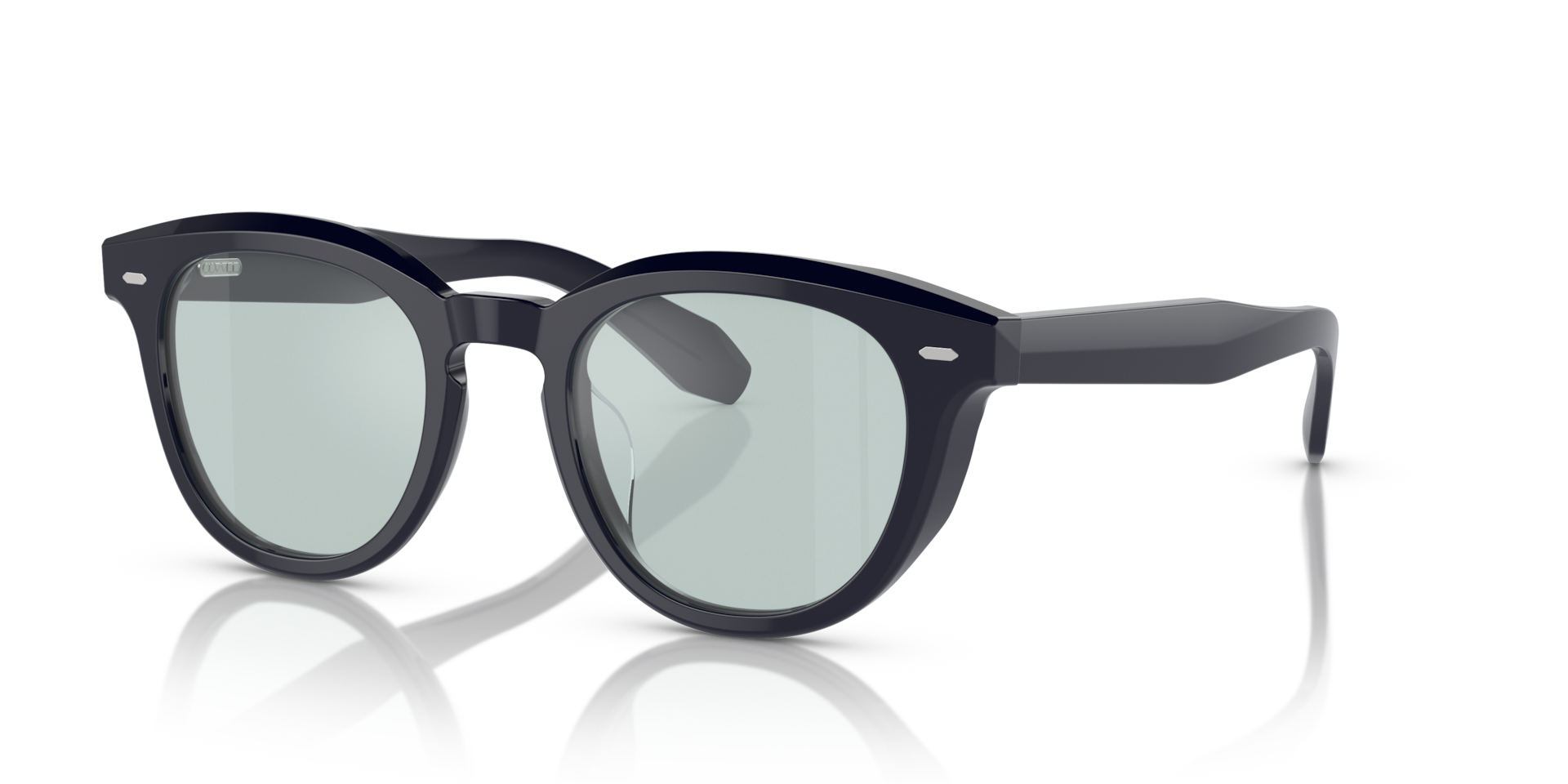 Oliver Peoples N.05 with Hanada Indigo frame | Oliver Peoples® US