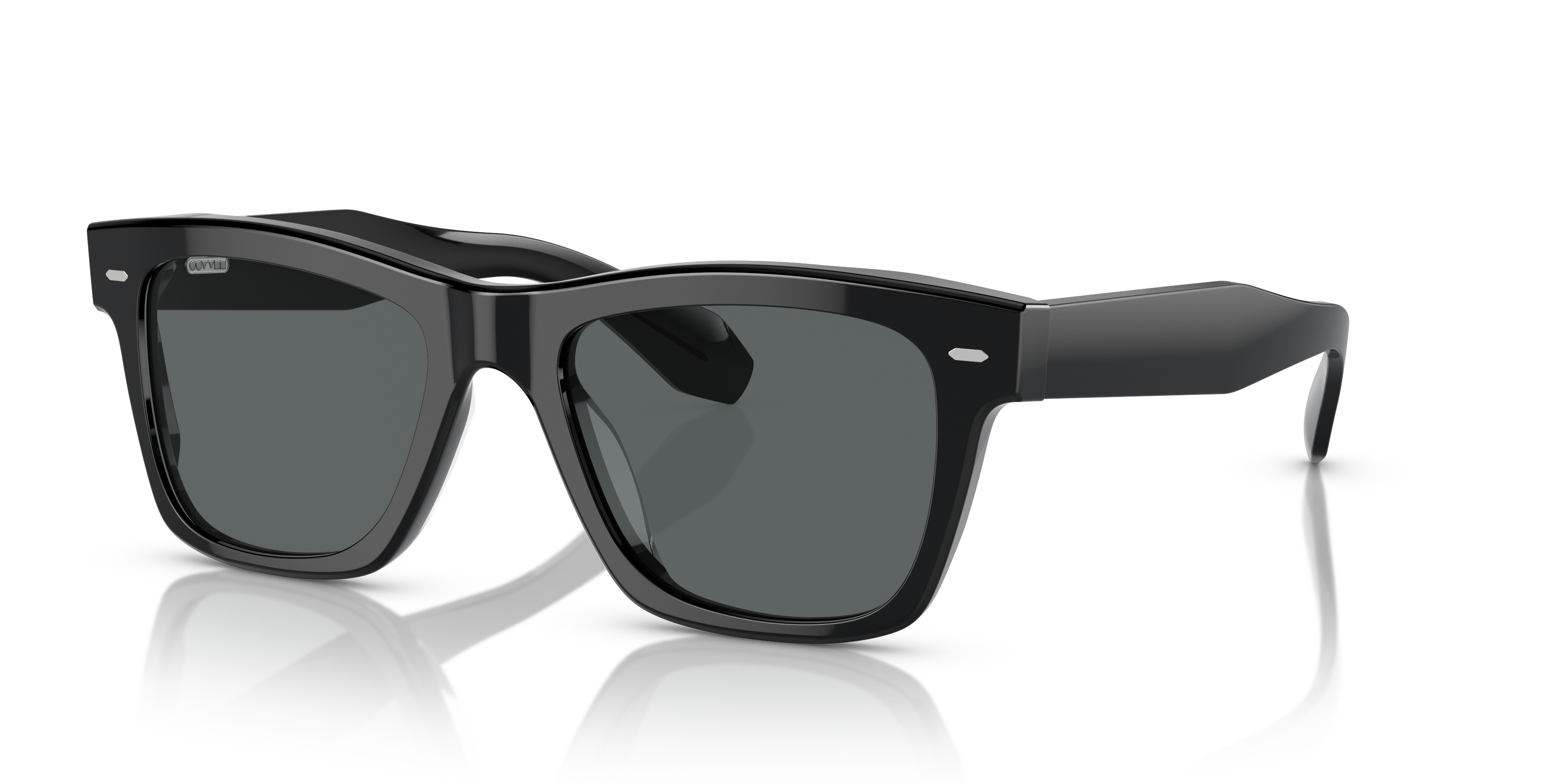 【新品】定価6万 OLIVER PEOPLES × BUNNY サングラス Oliver Peoples N.04 Sun の ブラック フレームと ミッドナイト
