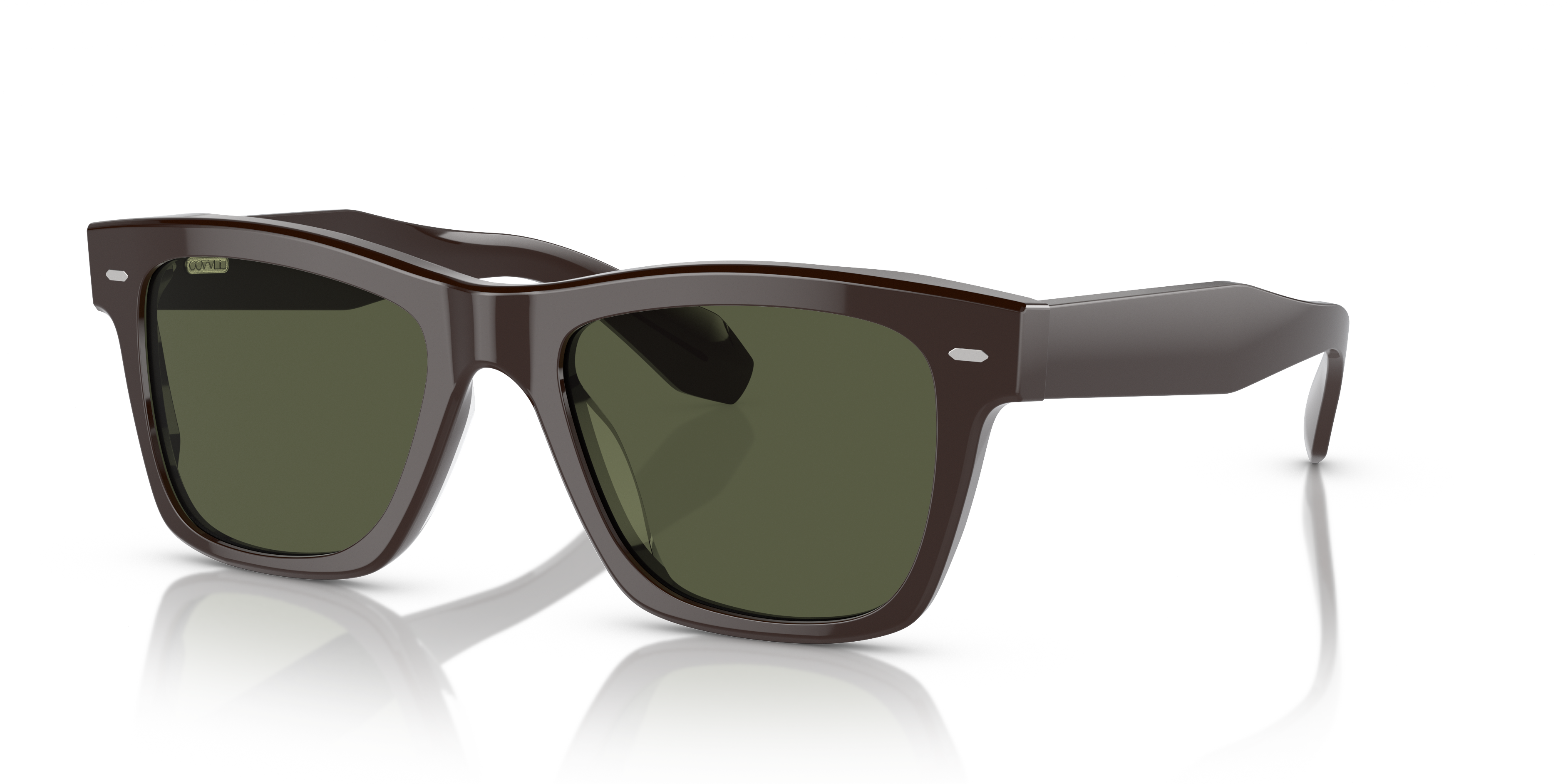 Oliver Peoples N.04 Sun の クリブラウン フレームと G-15 レンズ