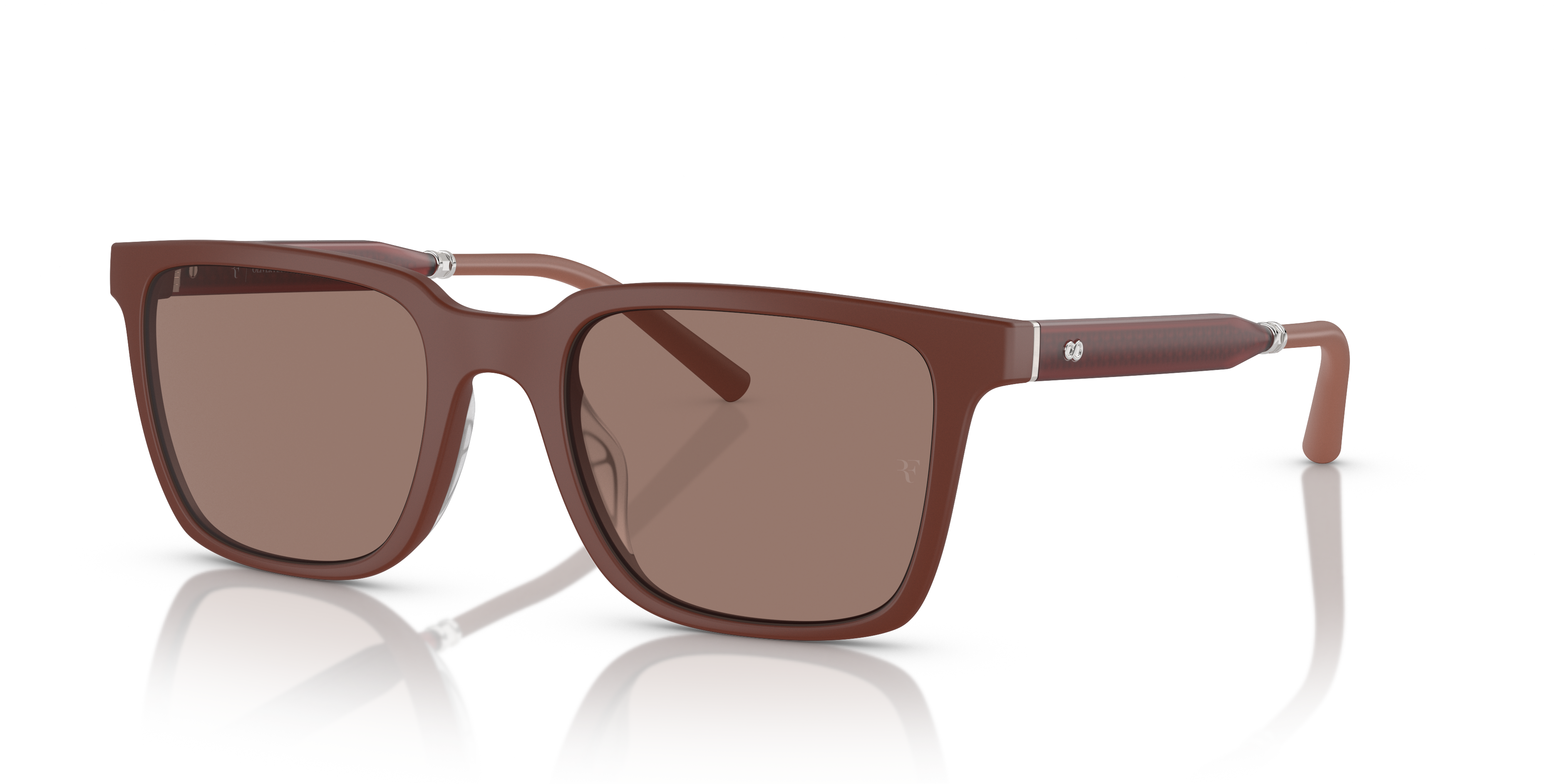 Oliver Peoples Mr. Federer with Semi-Matte Brick frame and Sierra