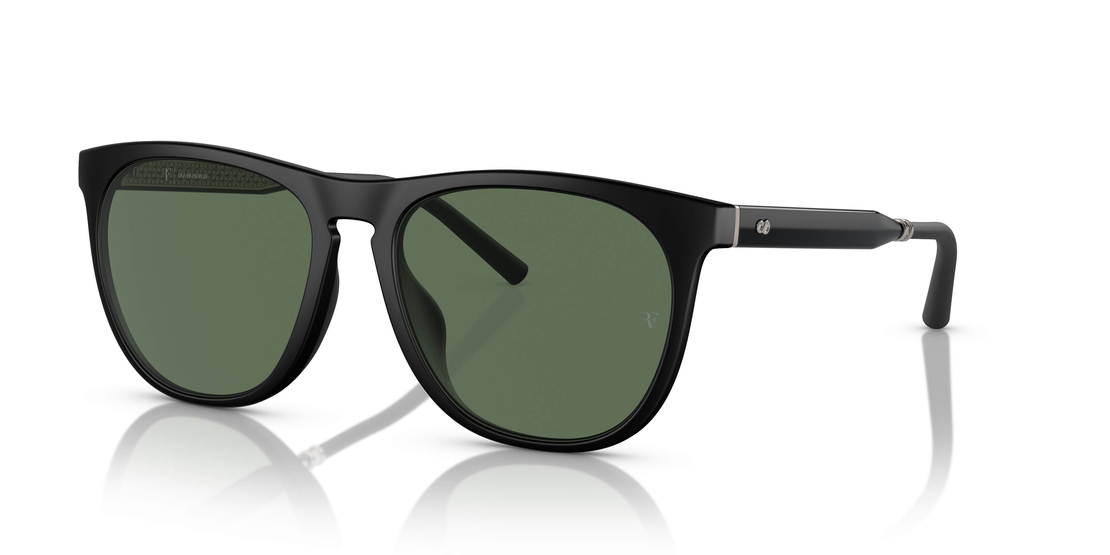 Oliver Peoples R-1 with Semi-Matte Black frame and G-15 Polar
