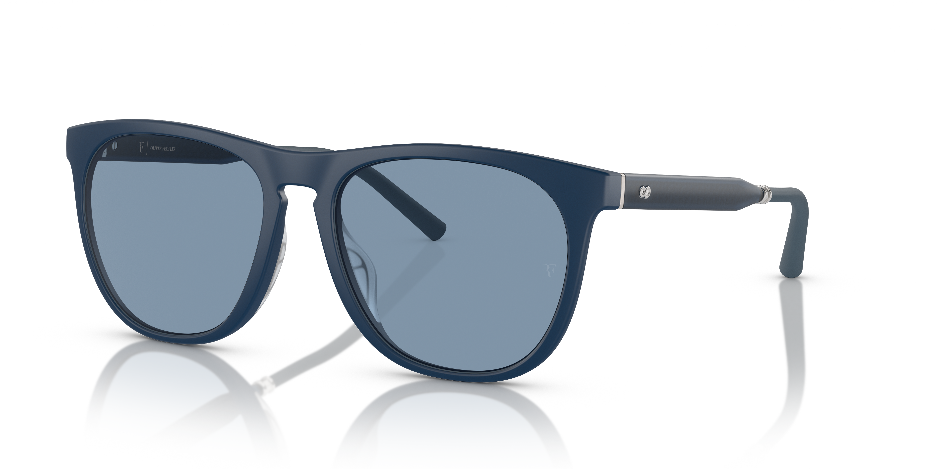 Oliver Peoples R-1 with Semi-Matte Blue Ash frame and Marine