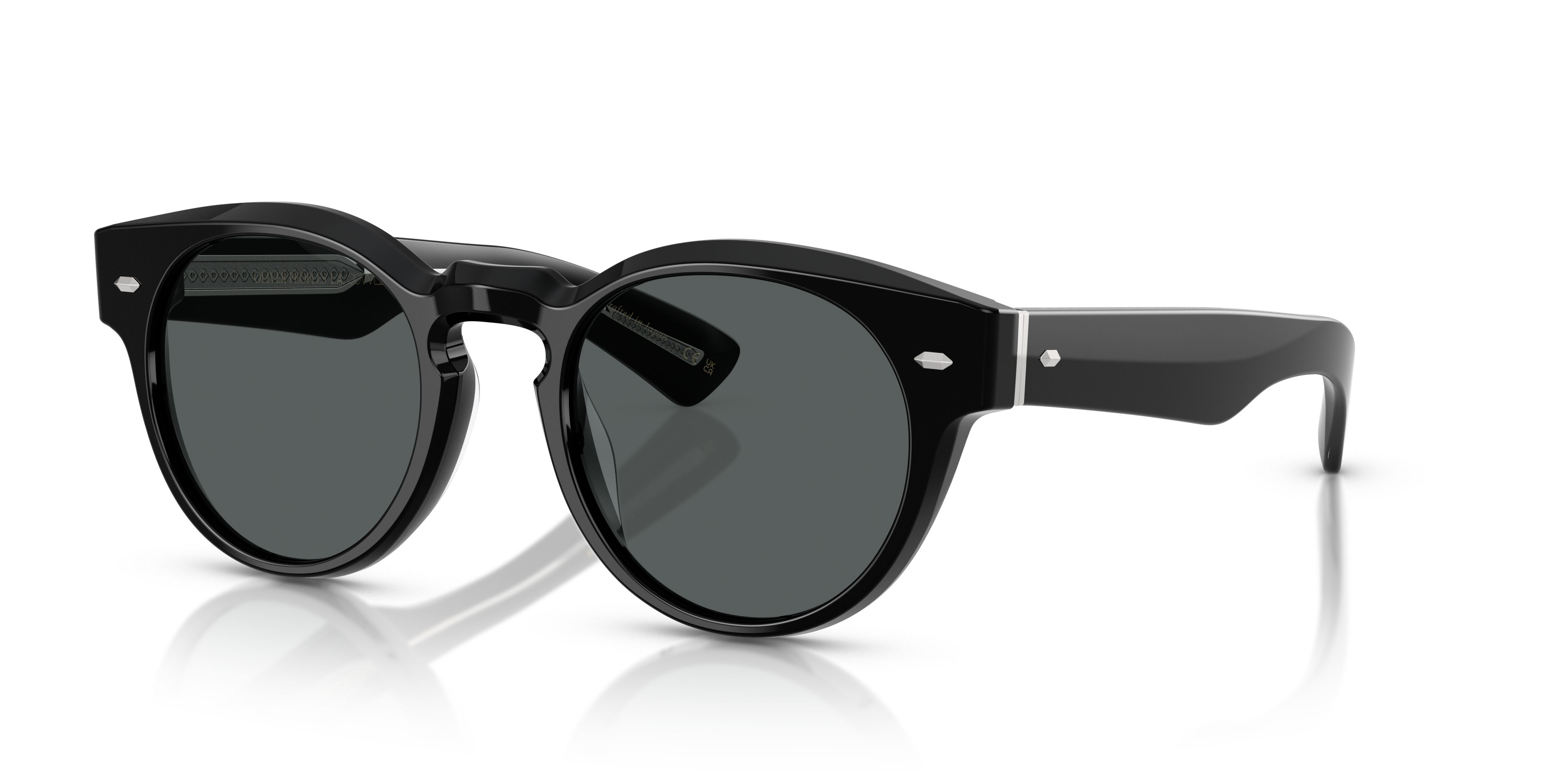 Oliver Peoples Hayton 18k with Pure Black frame and Midnight