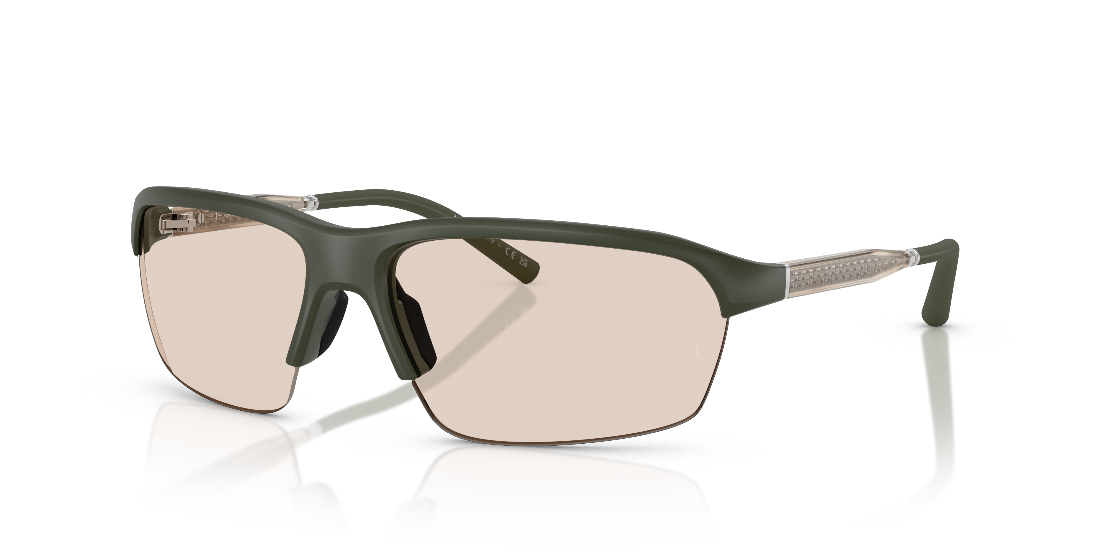 オリバーピープルズ　Waterston ラウンド グリーンレンズ Oliver Peoples R-6 with Semi-Matte Green Smoke frame and Sable