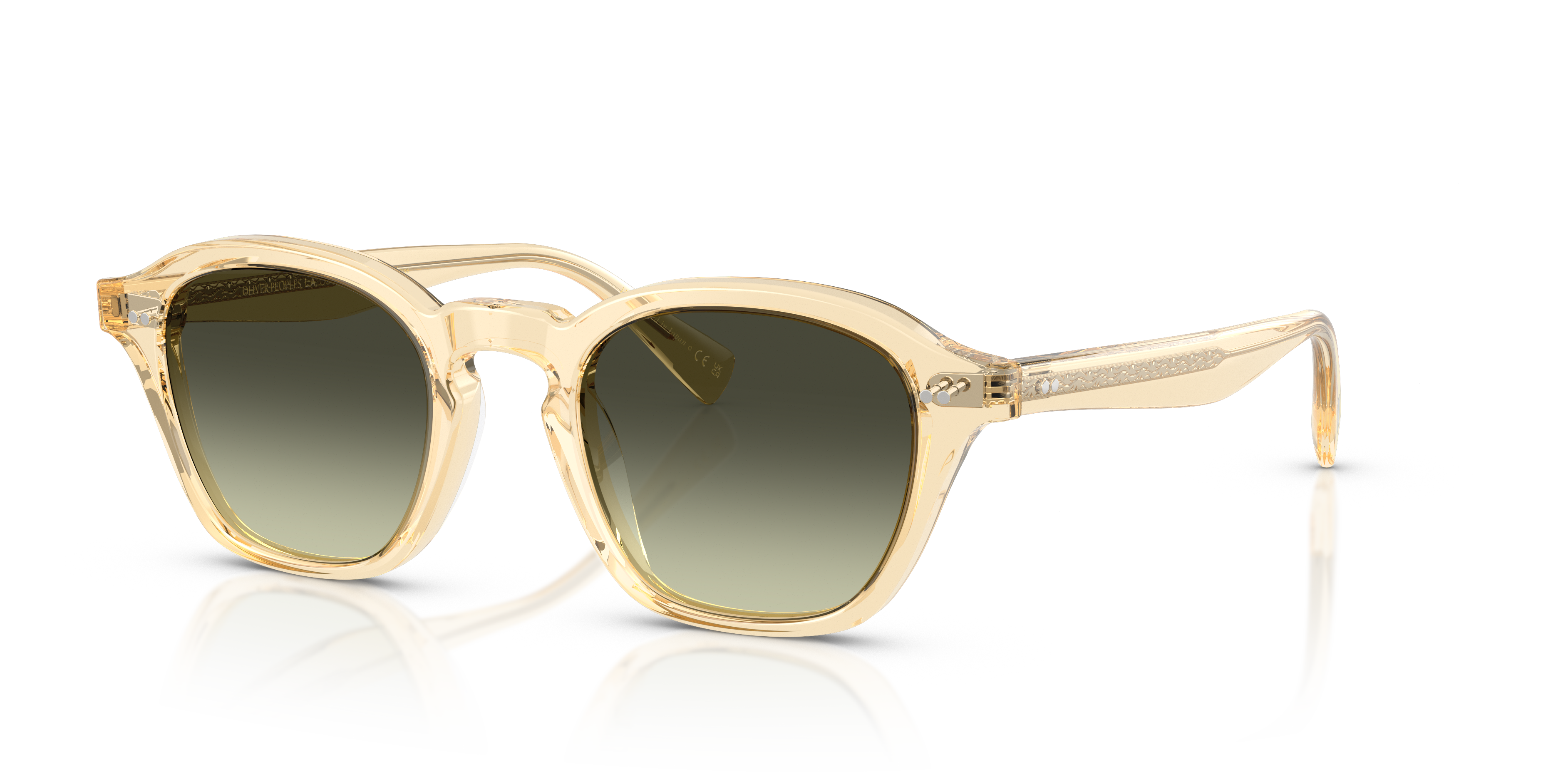 Oliver Peoples Eyles with BECR frame and G-15 Gradient lenses