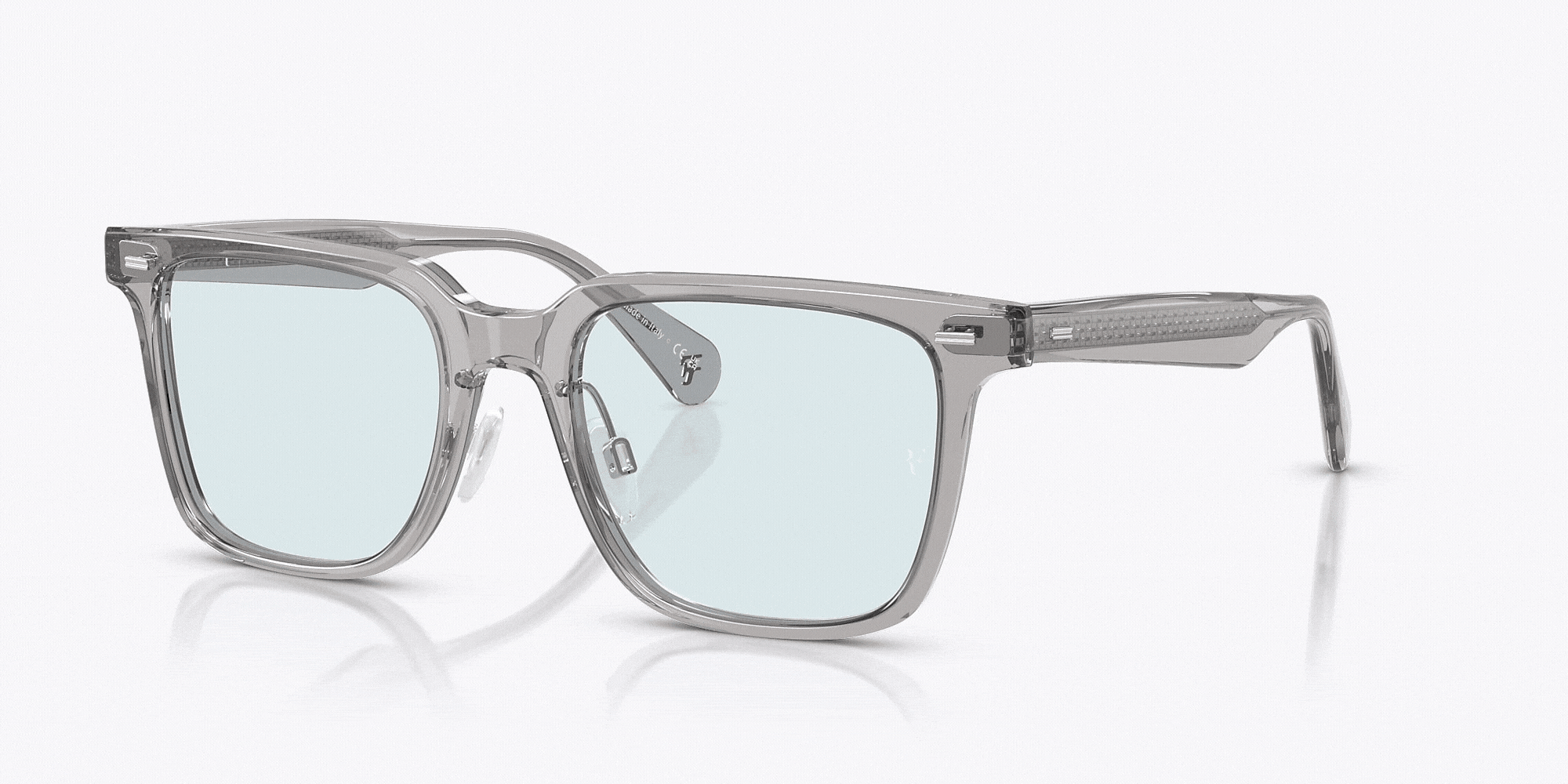 【希少】Orrefors オレフォス SKF 100周年記念 クリスタルオブジェ Oliver Peoples Mr. Federer II with Workman Grey frame and Smoke