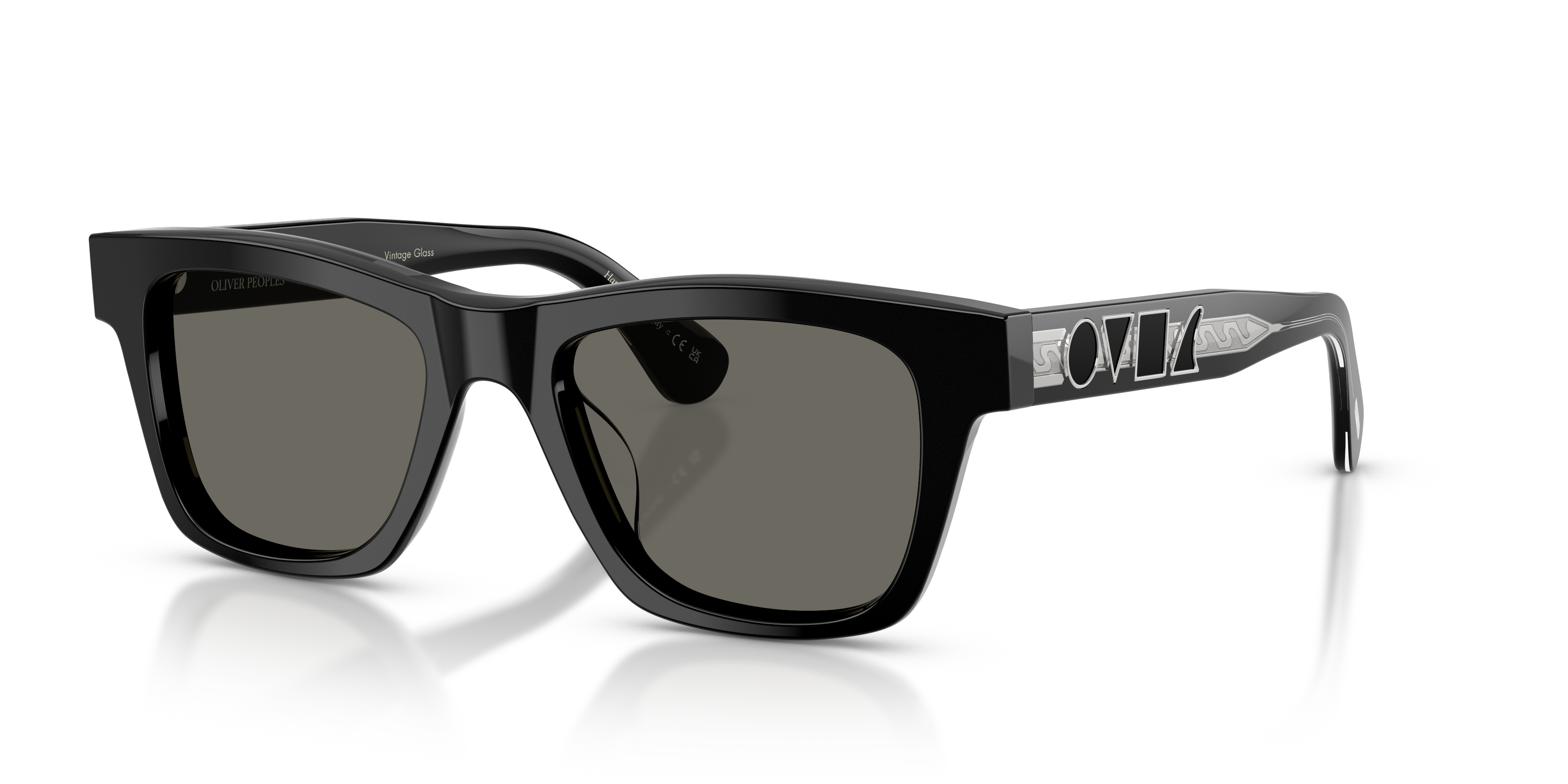 Oliver Peoples Alex Israel with Black frame and Carbon Grey lenses