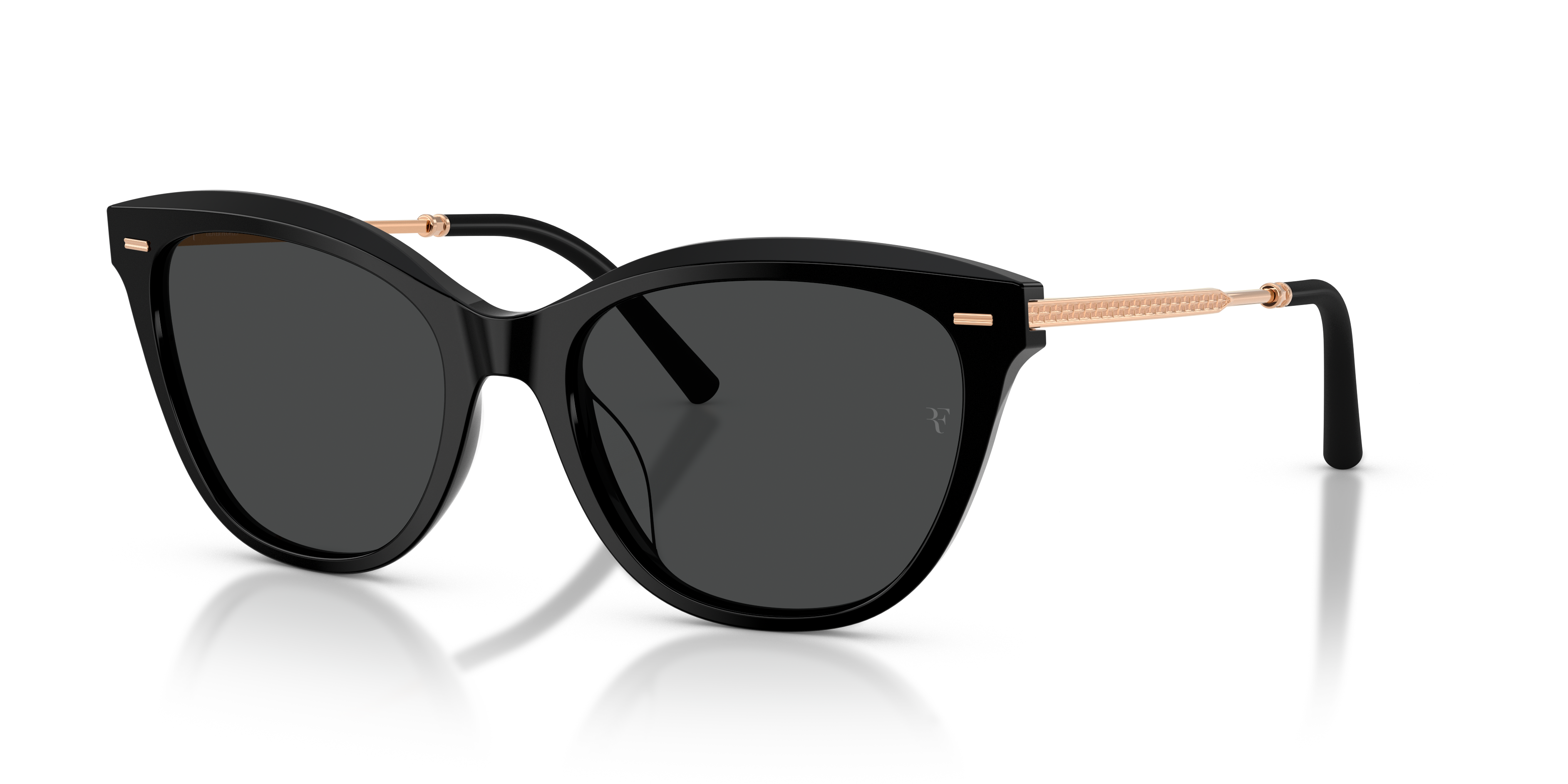 Oliver Peoples Mrs. Federer with Black frame and Dark Slate lenses