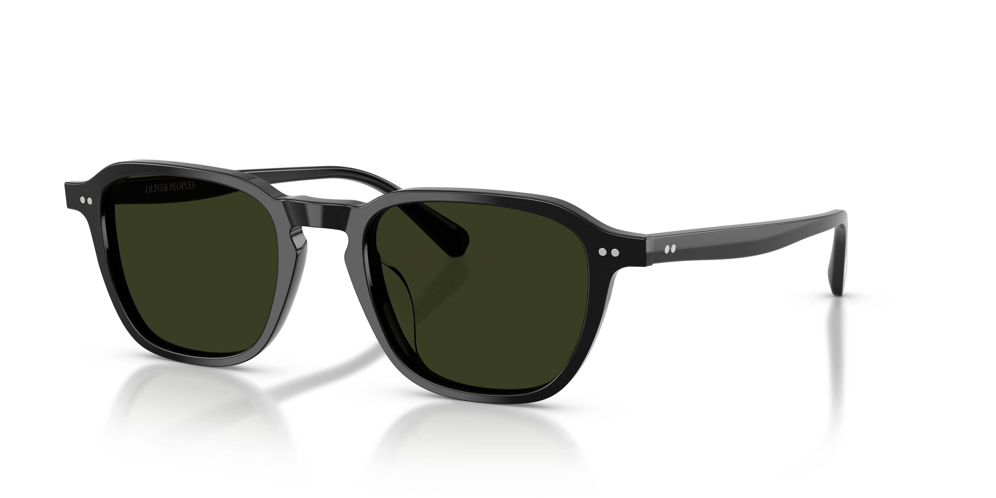 服/ファッション Oliver Peoples Richman Oliver Peoples Emryn with Black frame and G-15 Polar lenses