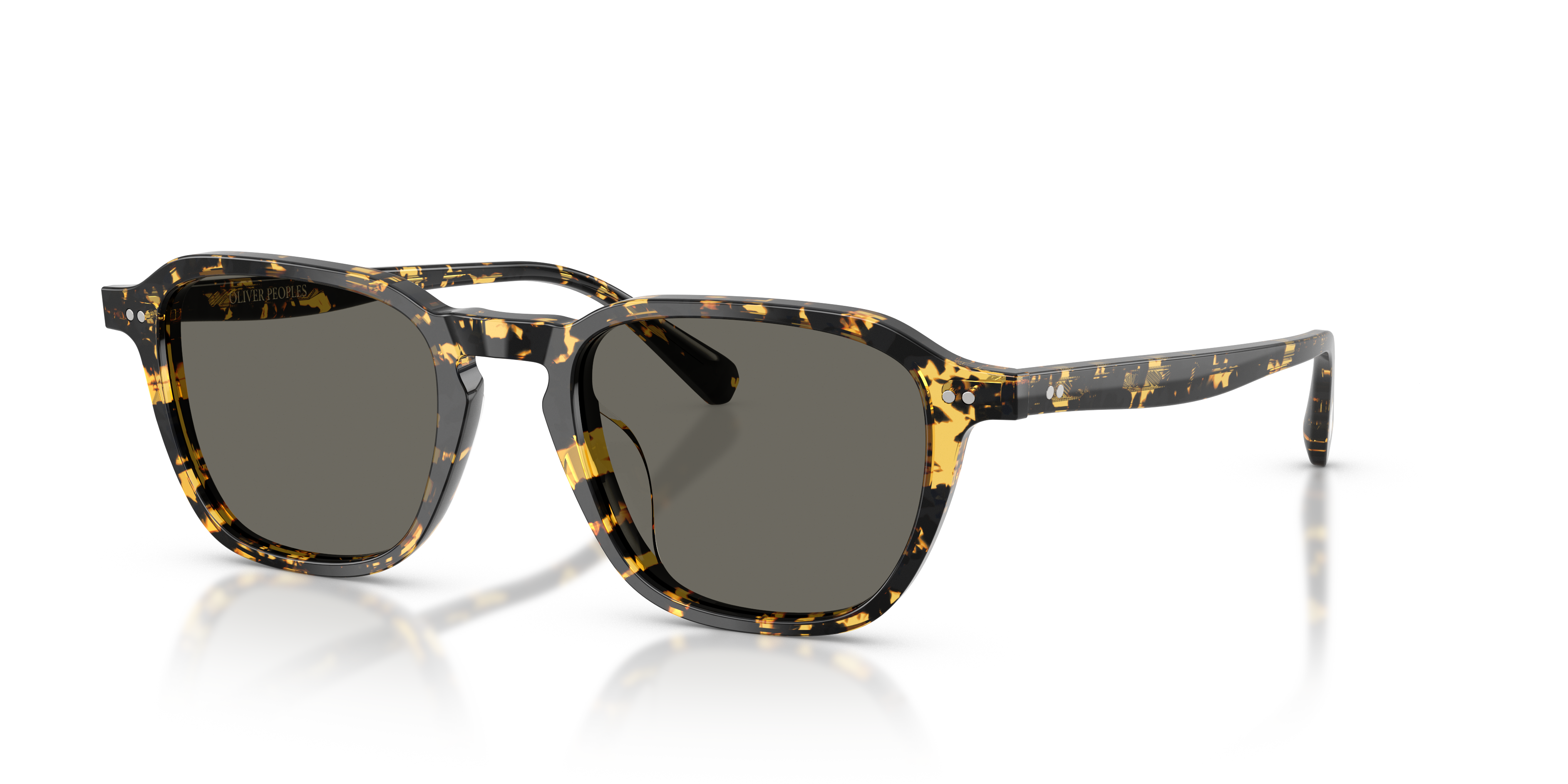 Oliver Peoples Emryn with Tokyo Tortoise frame and Carbon Grey