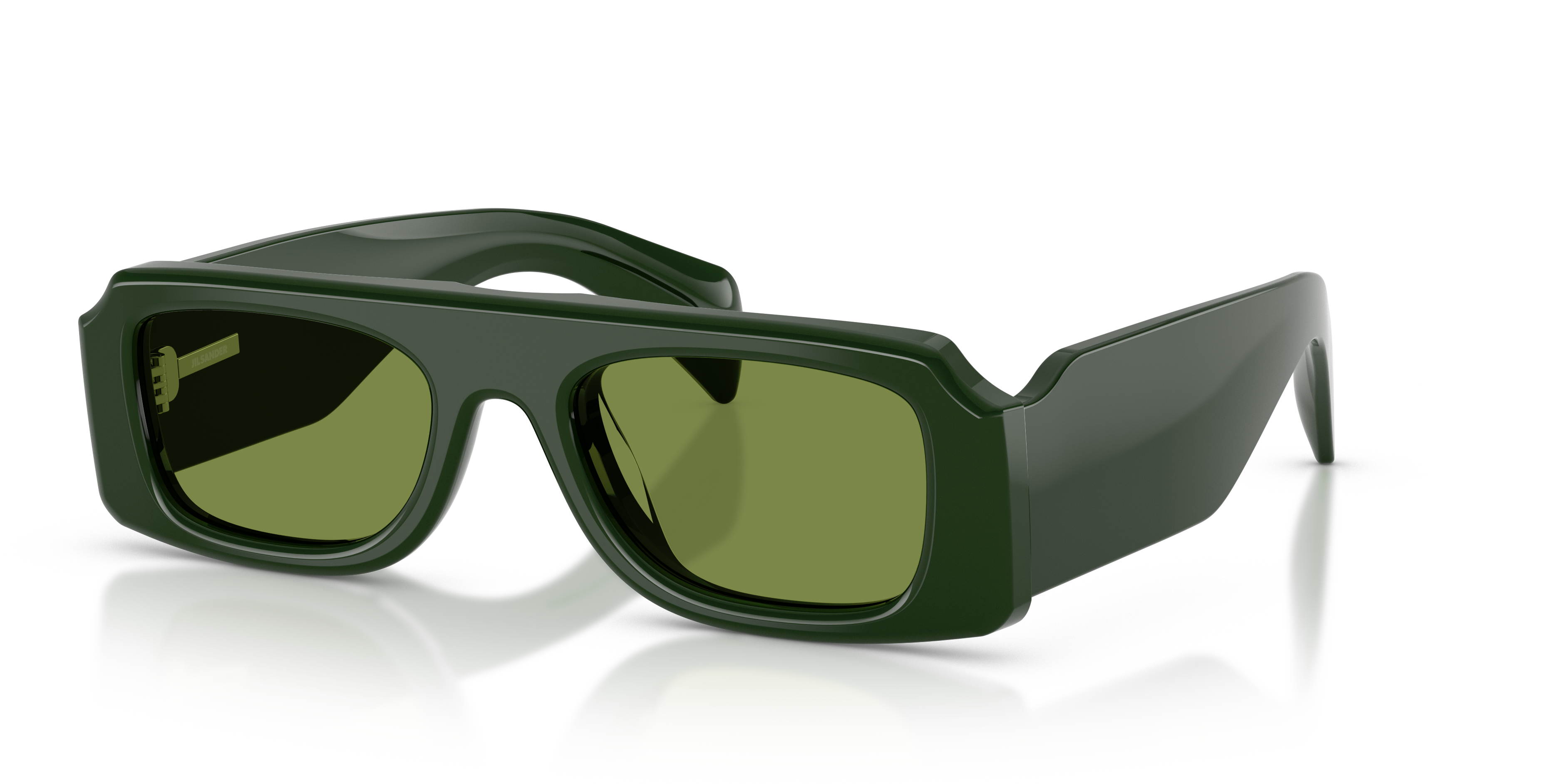 OLIVER PEOPLES STRUMMER 深いグリーン　サングラス Oliver Peoples Edition 4 の ダークグリーン フレームと グリーンC