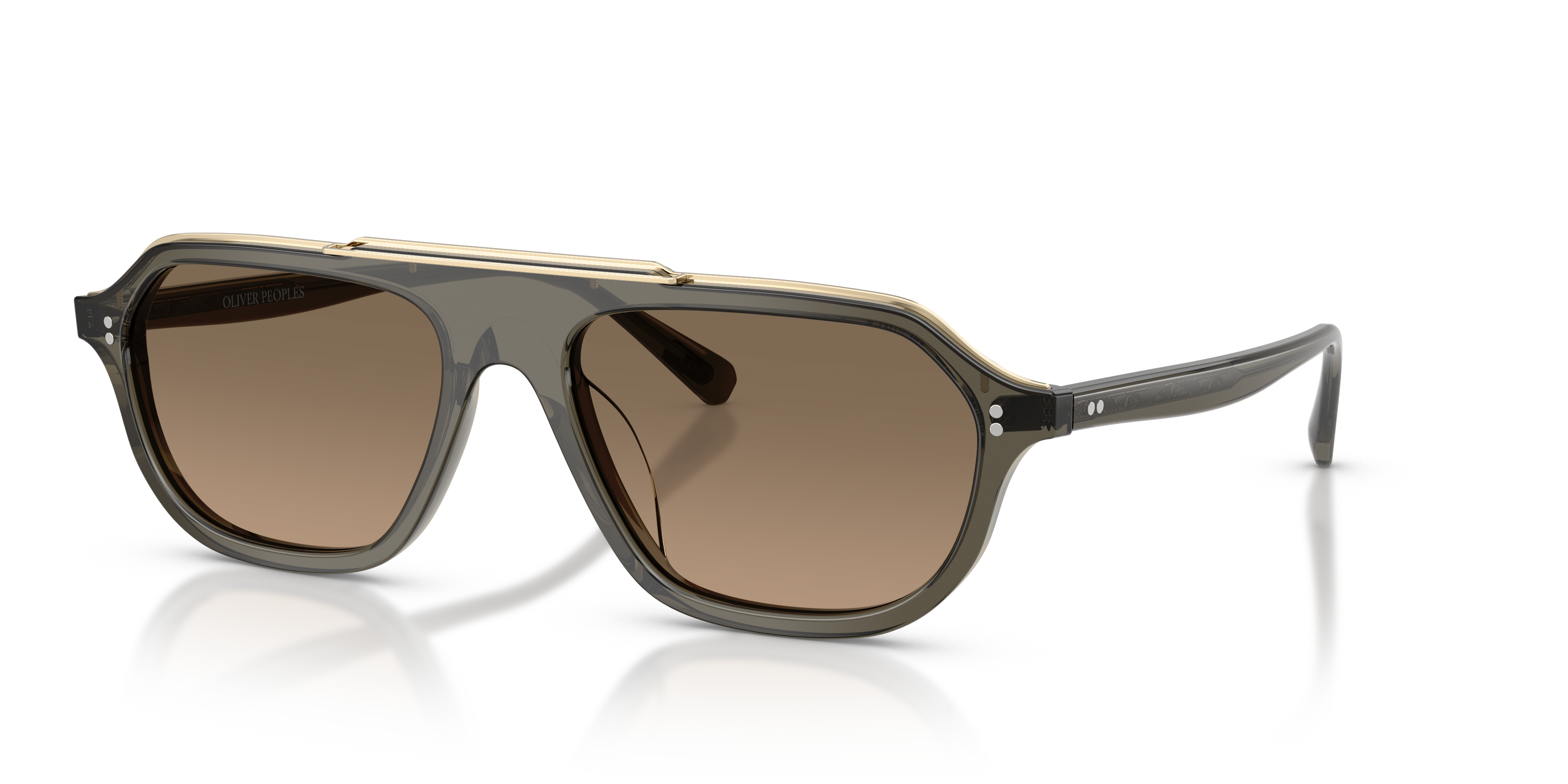Oliver Peoples Estin with Inkwell frame and Sandstone Gradient