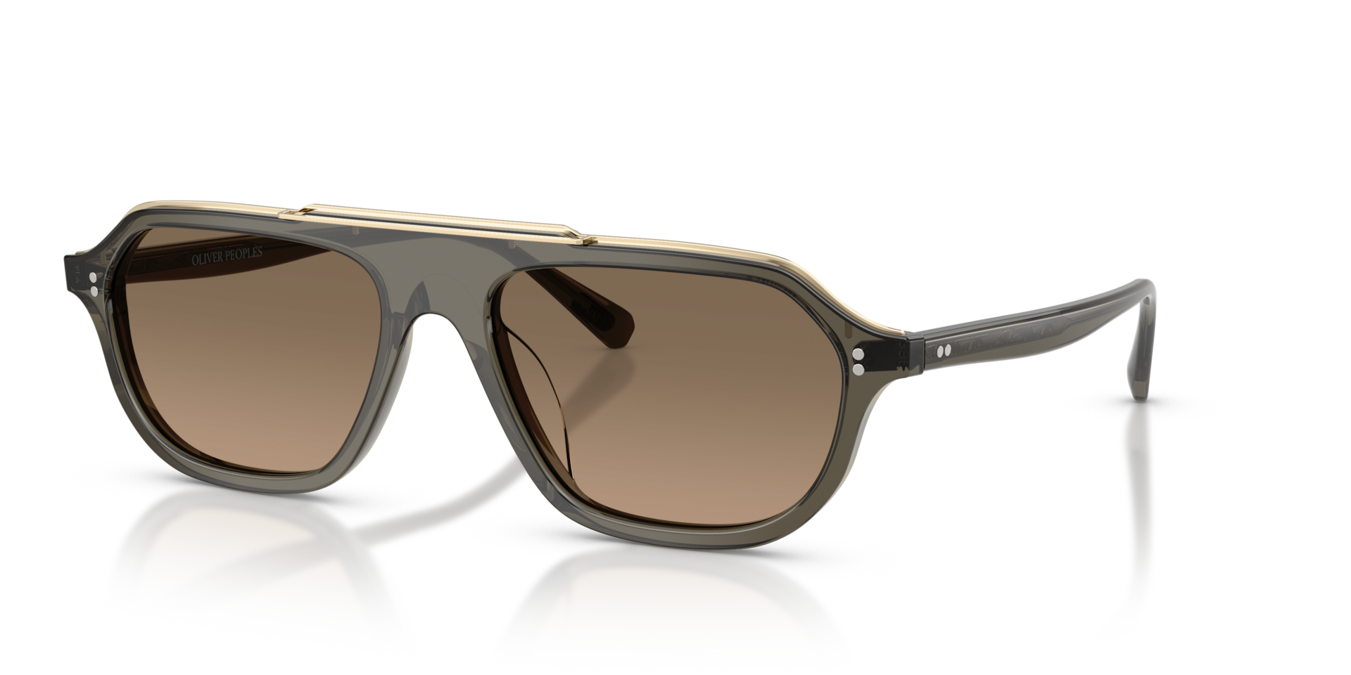 Oliver Peoples Estin with Inkwell frame and Sandstone Gradient