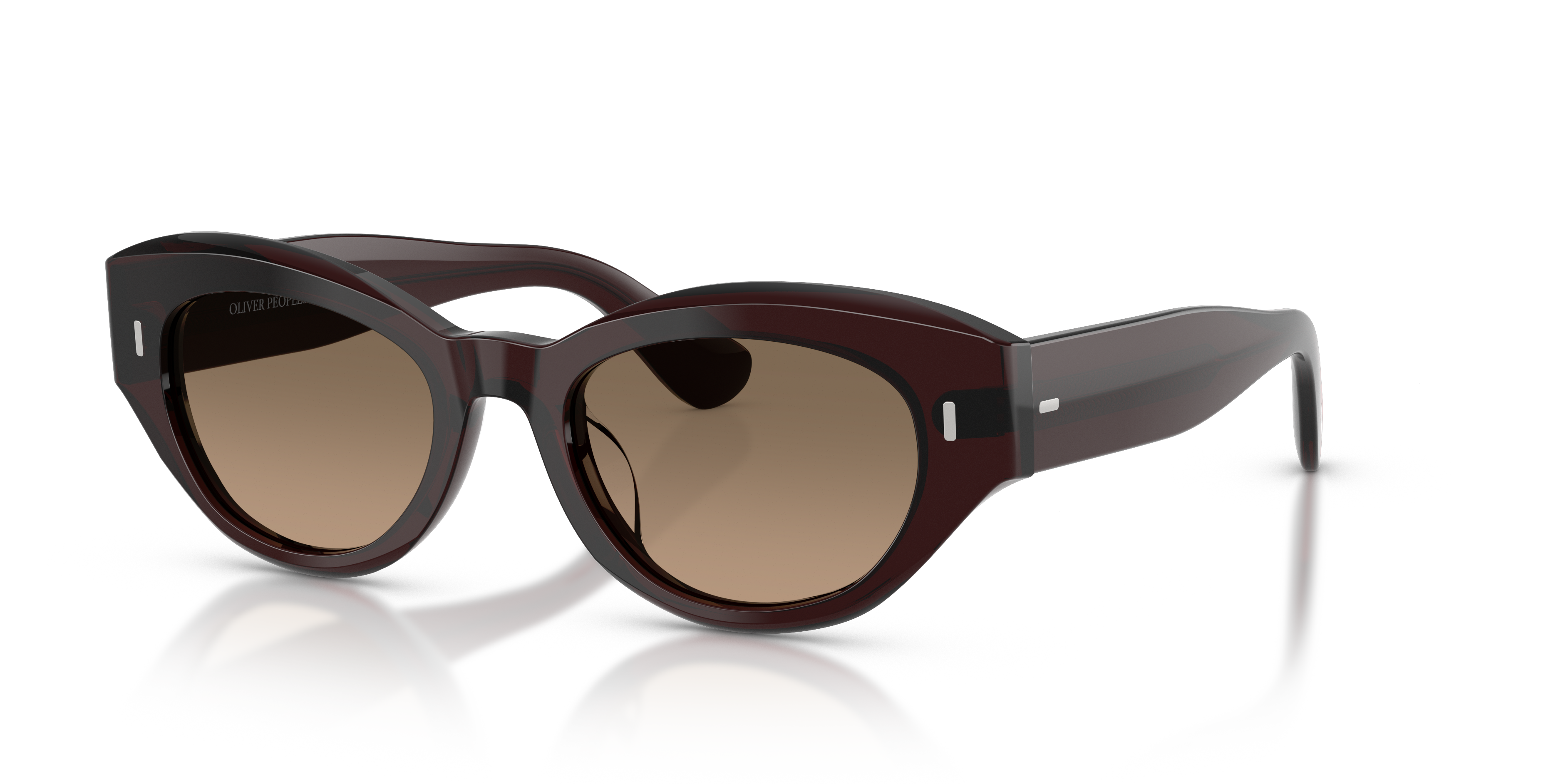 Oliver Peoples Lerrue with Dark Sienna frame and Sandstone