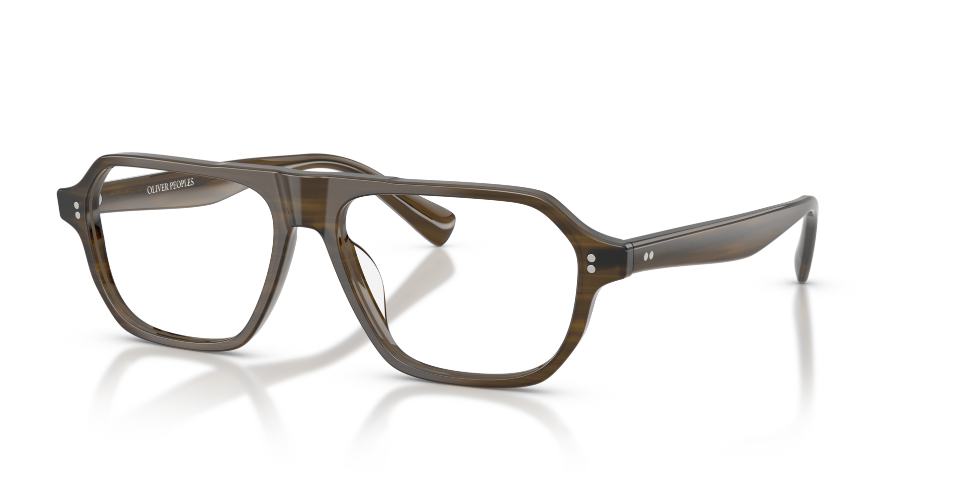 オウ Oliver Peoples Remment with Olivewood frame | Oliver Peoples® ROW