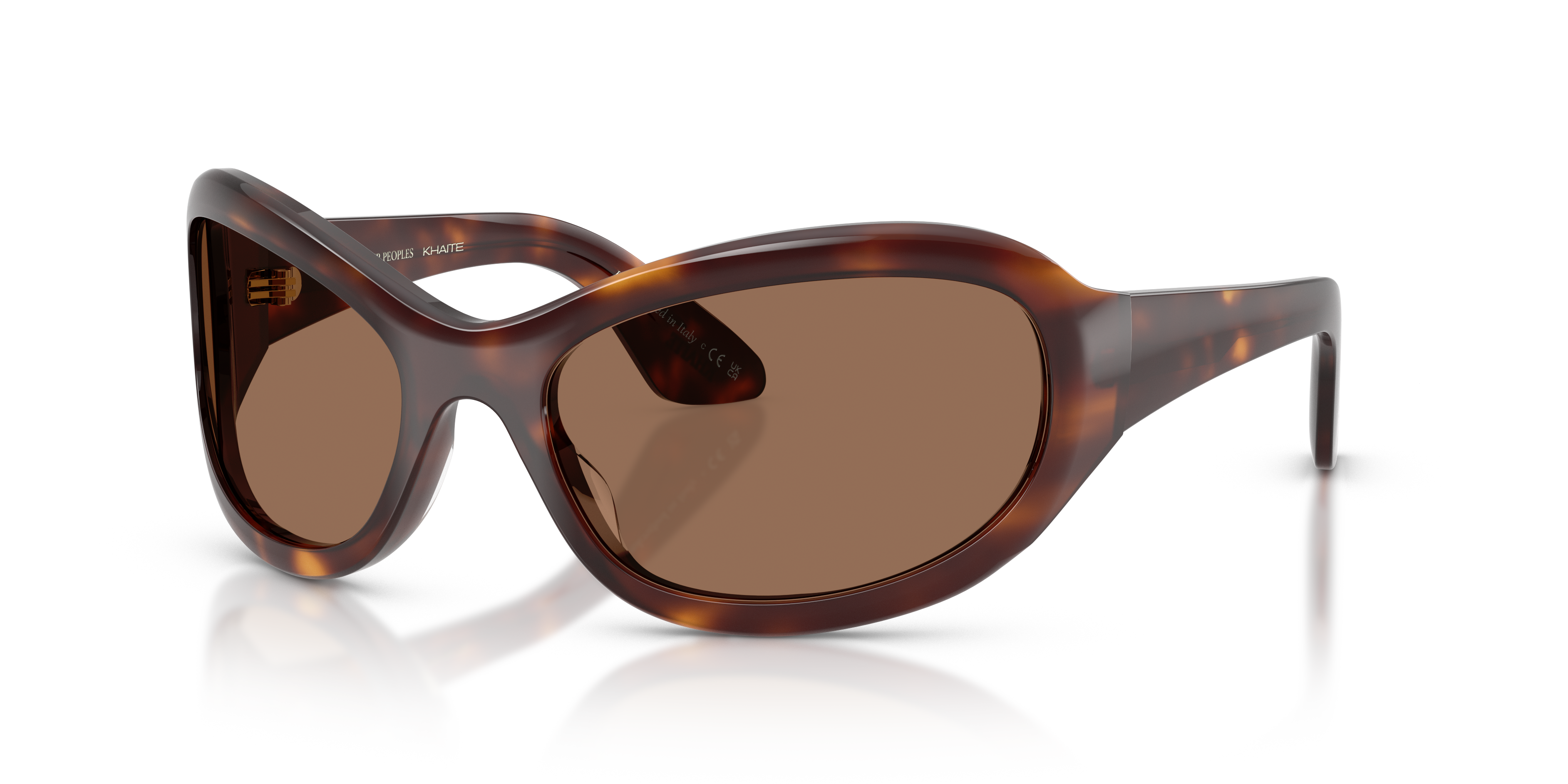 Oliver Peoples 1967C with Dark Mahogany frame and Brown lenses