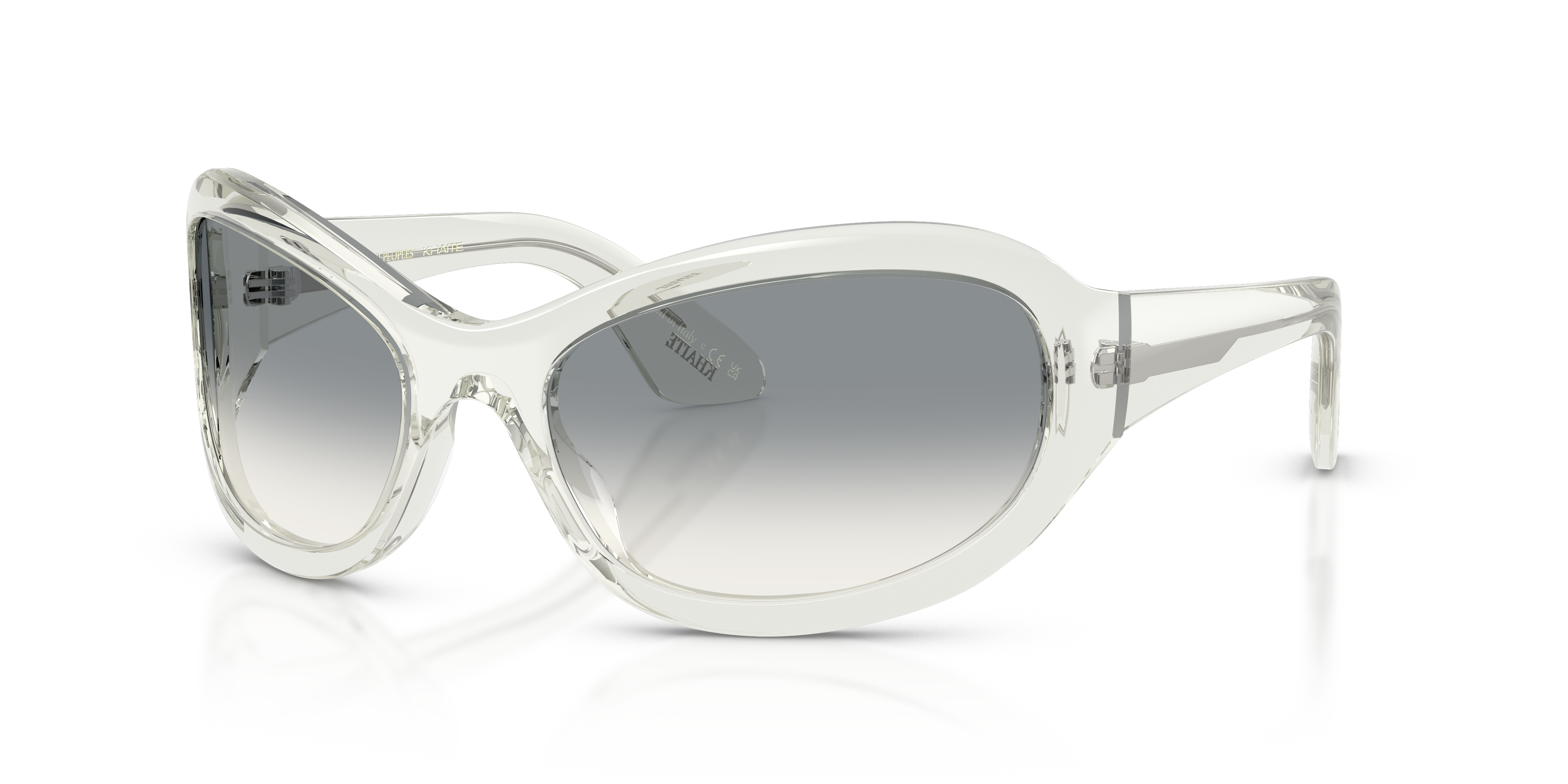 Oliver Peoples 1967C with Pale Citrine frame and Grey Gradient
