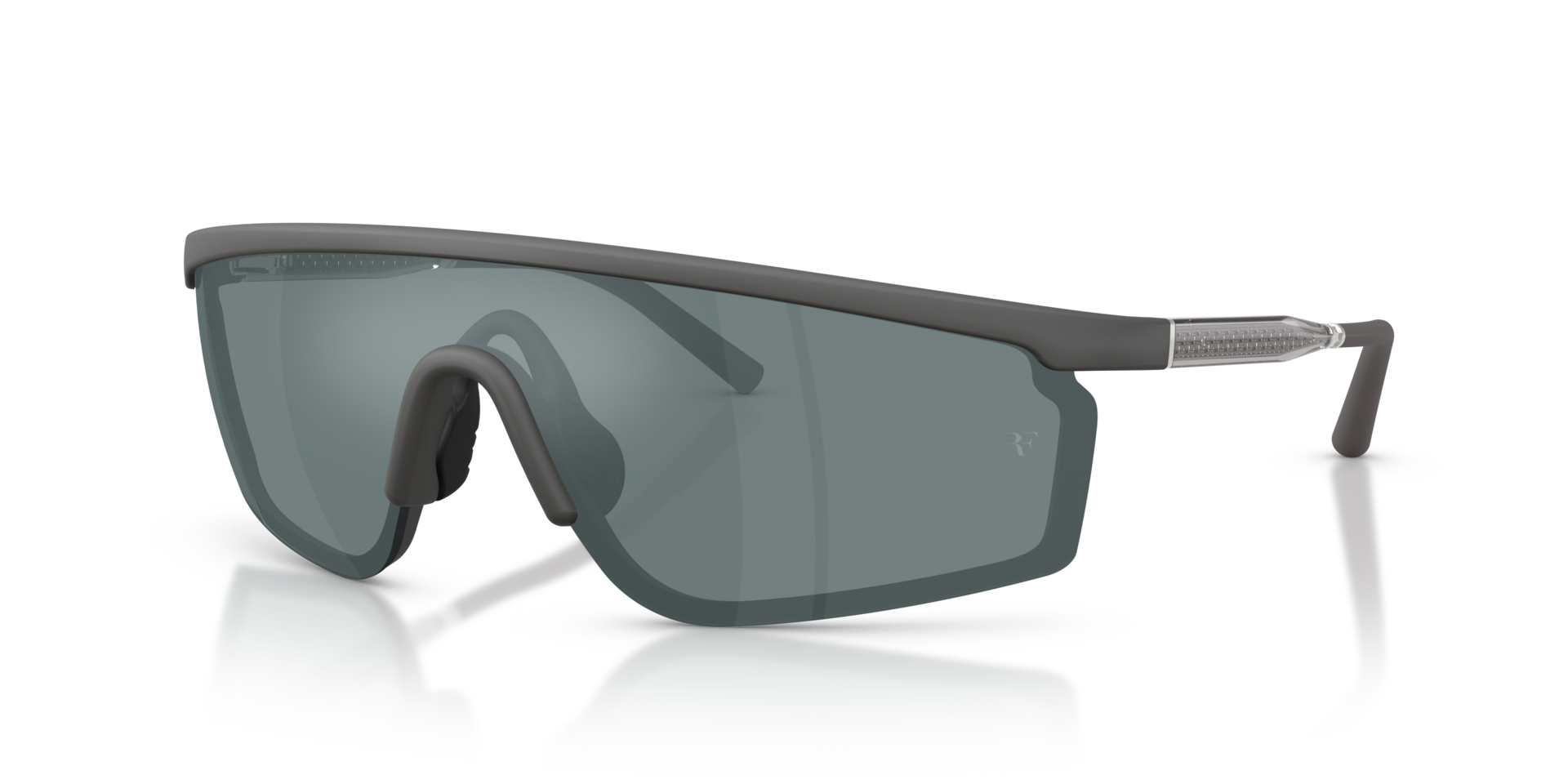 Oliver Peoples R-20 with Anthracite frame and Grey Flash Mirror