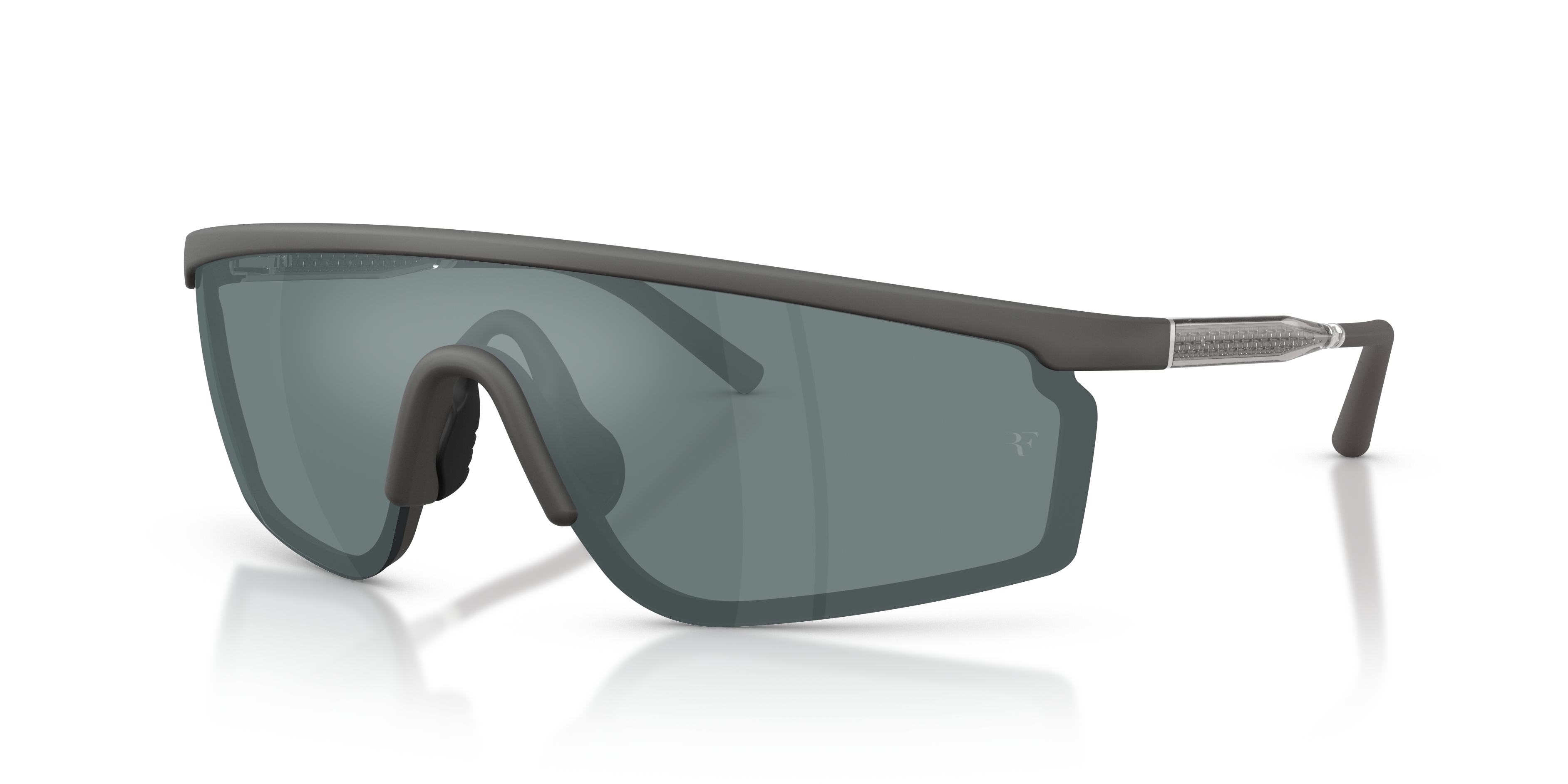 Oliver Peoples R-20 with Anthracite frame and Grey Flash Mirror