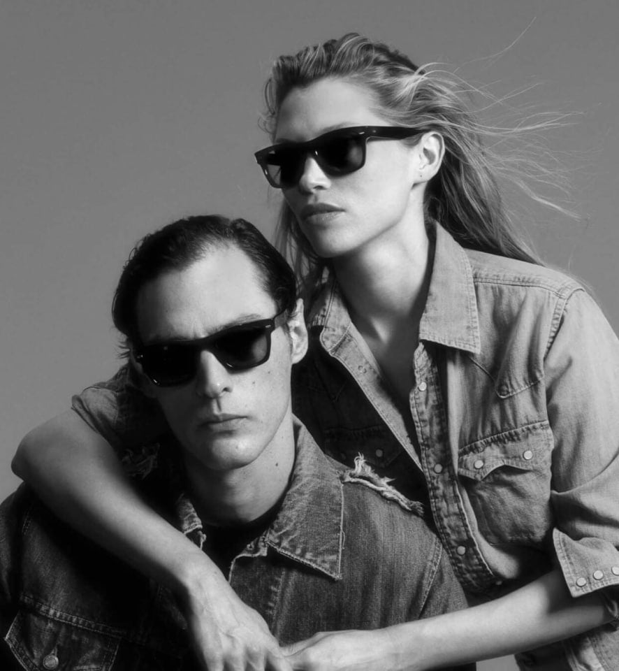 Official image for Oliver Peoples x Re/Done limited-edition Oliver Sun
