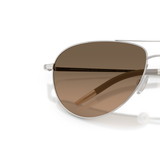 Oliver Peoples Benedict con montatura Silver e lenti  Brown - Variant