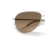 Oliver Peoples Benedict with Silver frame and Brown lenses - Variant