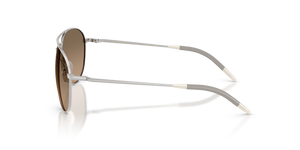 Sie Oliver Peoples Benedict mit Silver Gestell und Brown Gläsern - bild 4