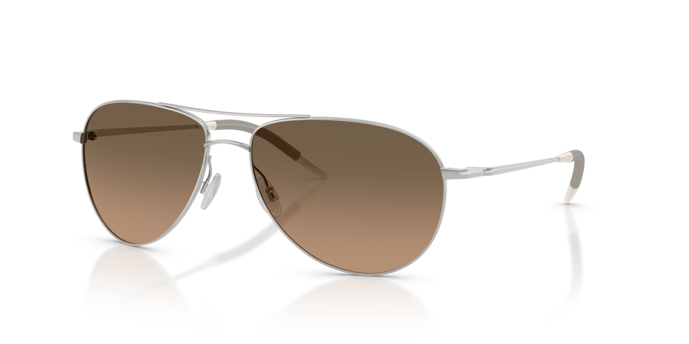 Oliver Peoples Benedict con montatura Silver e lenti  Brown - immagine 3
